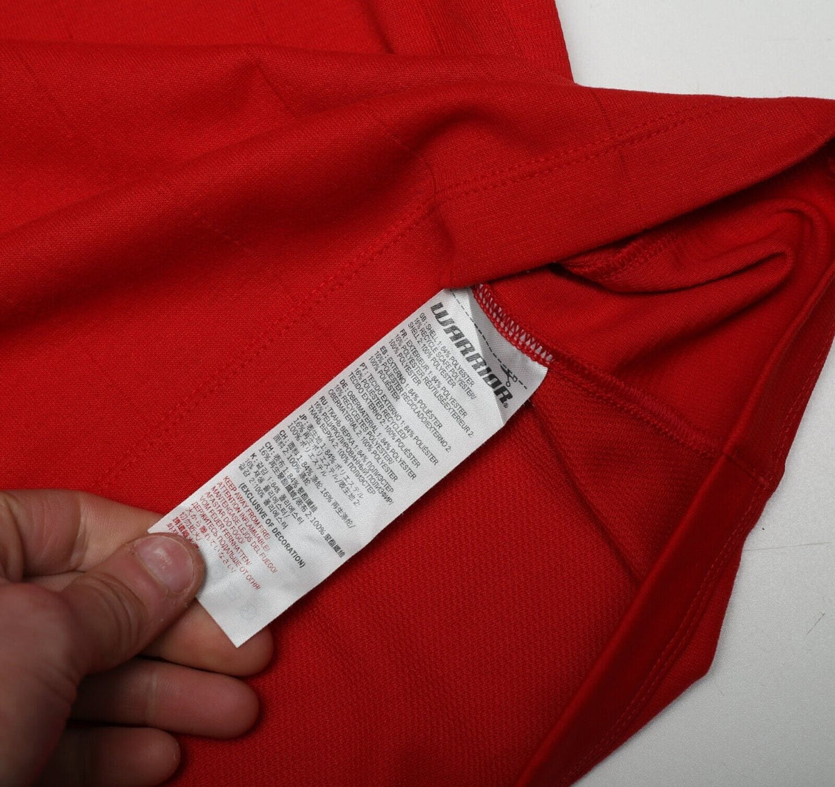 2012/13 SUAREZ #7 Liverpool Vintage Warrior Home Football Shirt Jersey (M)