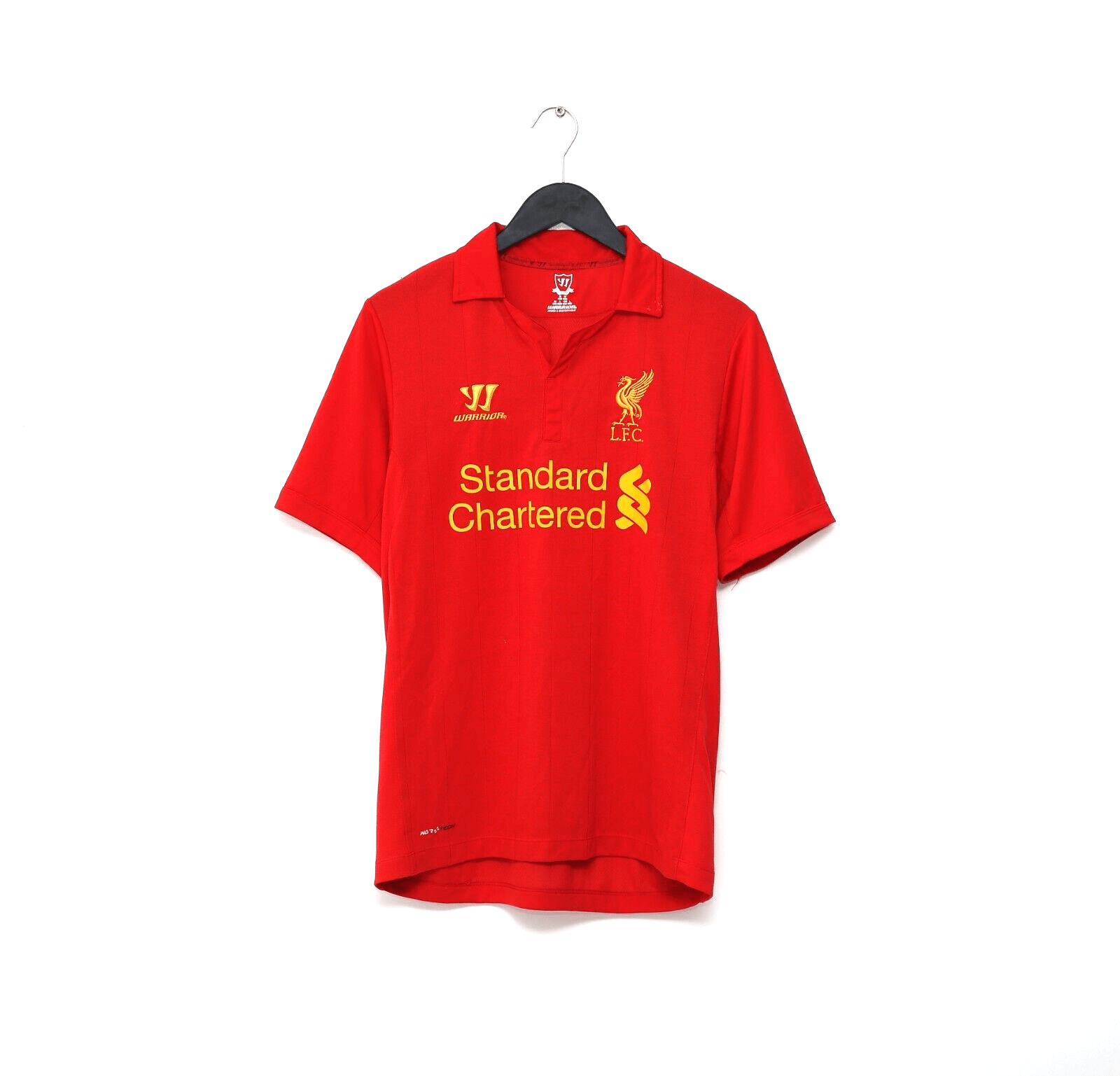 2012/13 SUAREZ #7 Liverpool Vintage Warrior Home Football Shirt Jersey (M)