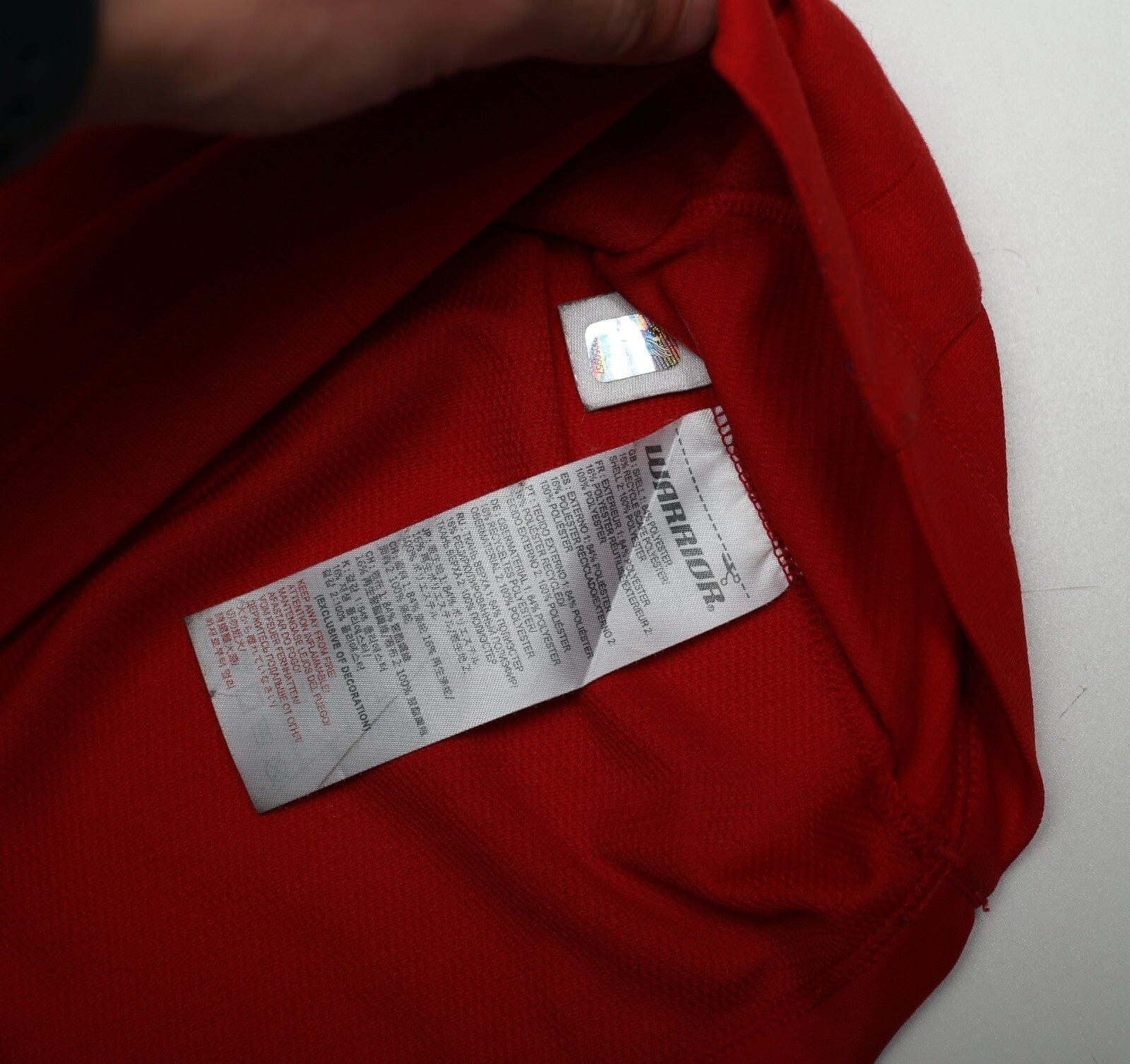 2012/13 SUAREZ #7 Liverpool Vintage Warrior Home Football Shirt (L)