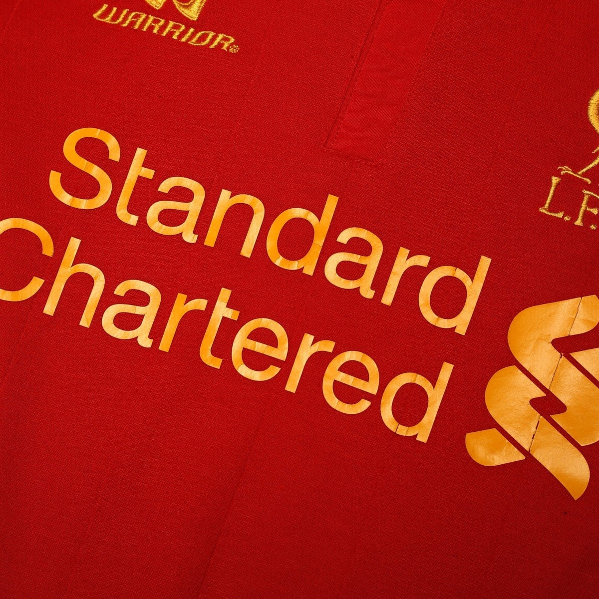 2012/13 Suarez #7 Liverpool Vintage Warrior Home Football Shirt (S)