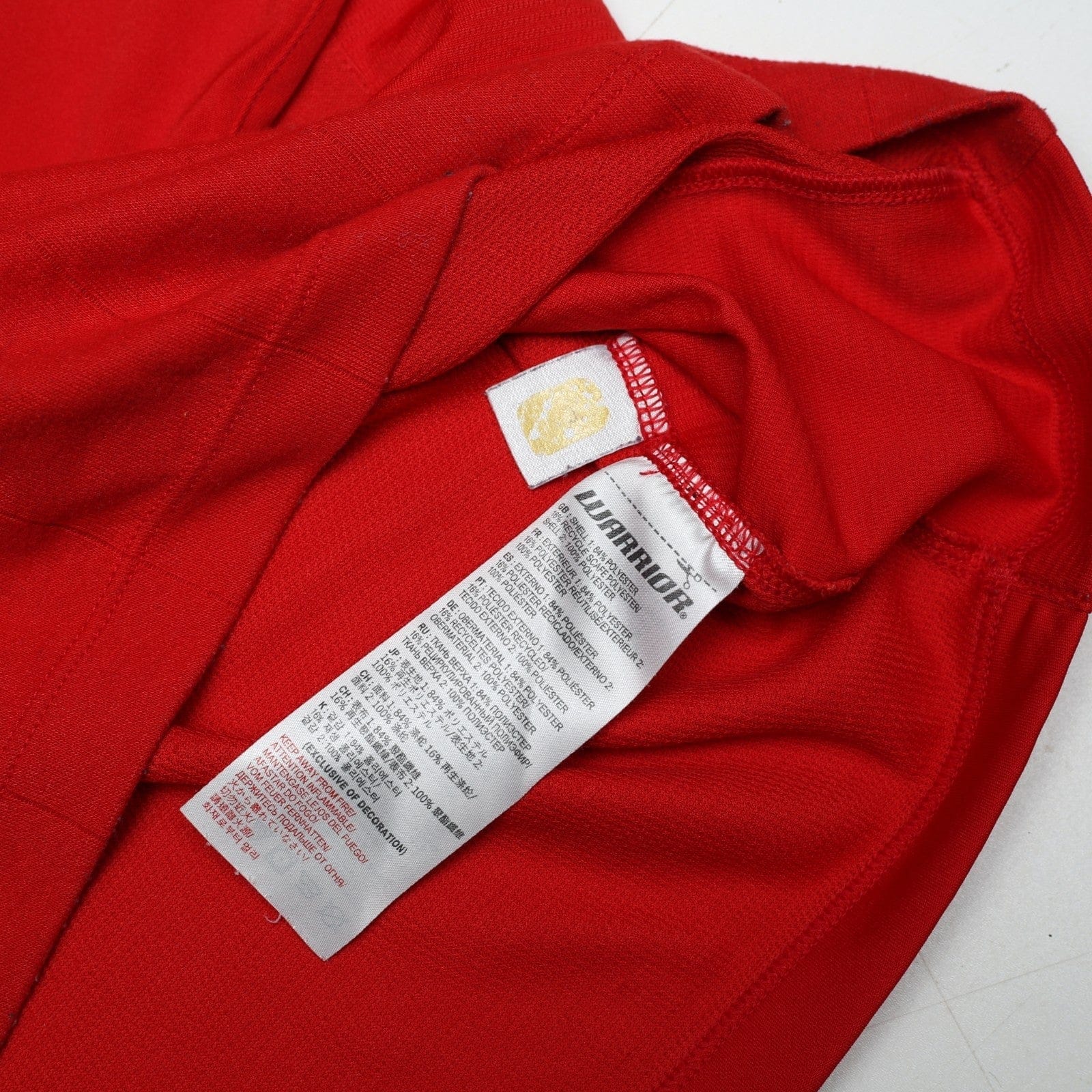 2012/13 Suarez #7 Liverpool Vintage Warrior L/S Home Football Shirt (L)