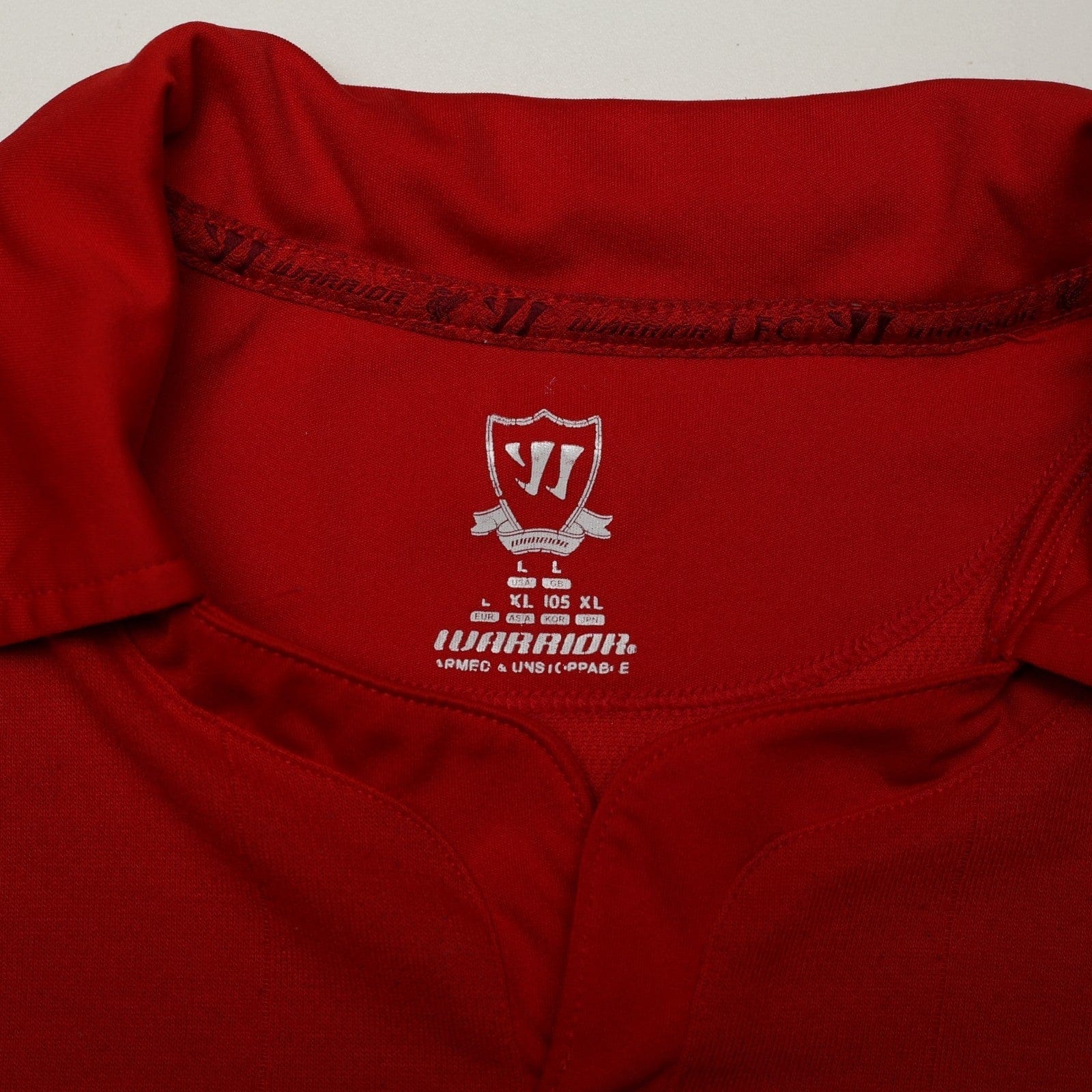 2012/13 Suarez #7 Liverpool Vintage Warrior L/S Home Football Shirt (L)