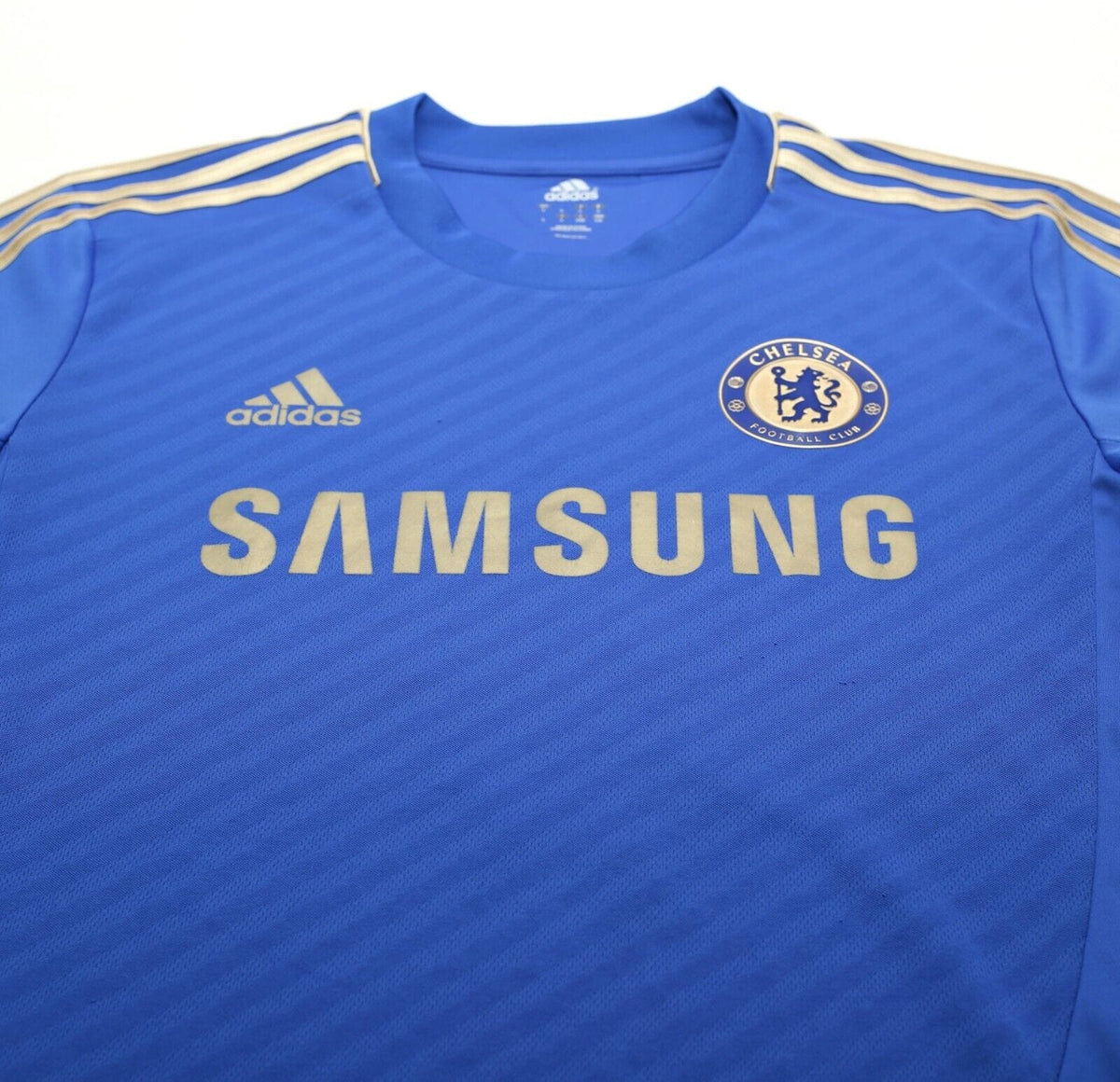 2012/13 TORRES #9 Chelsea Vintage adidas Home Football Shirt Jersey (L)