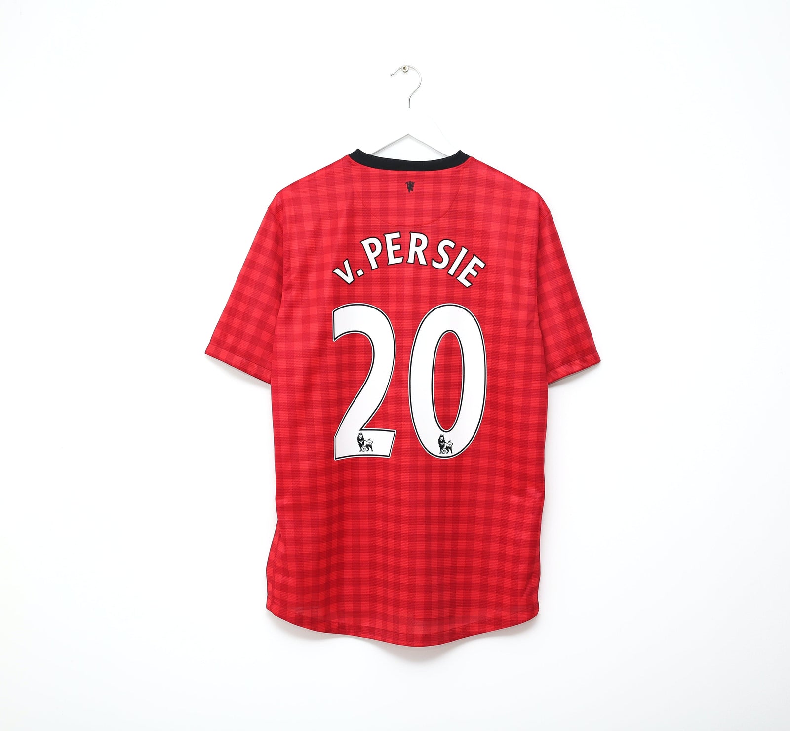 2012/13 VAN PERSIE #20 Manchester United Vintage Nike Home Football Shirt (L)