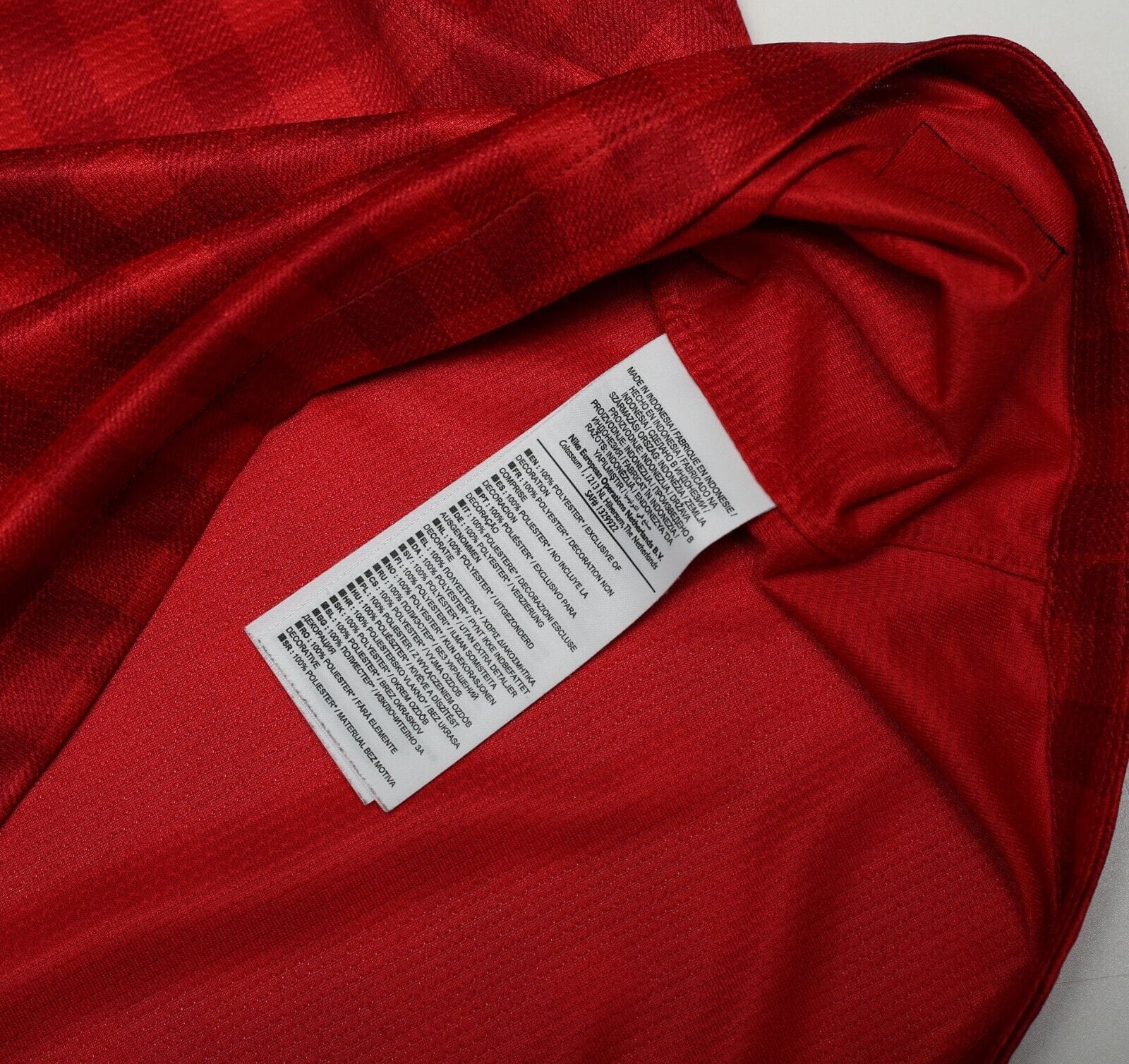 2012/13 VAN PERSIE #20 Manchester United Vintage Nike Home Football Shirt (S)