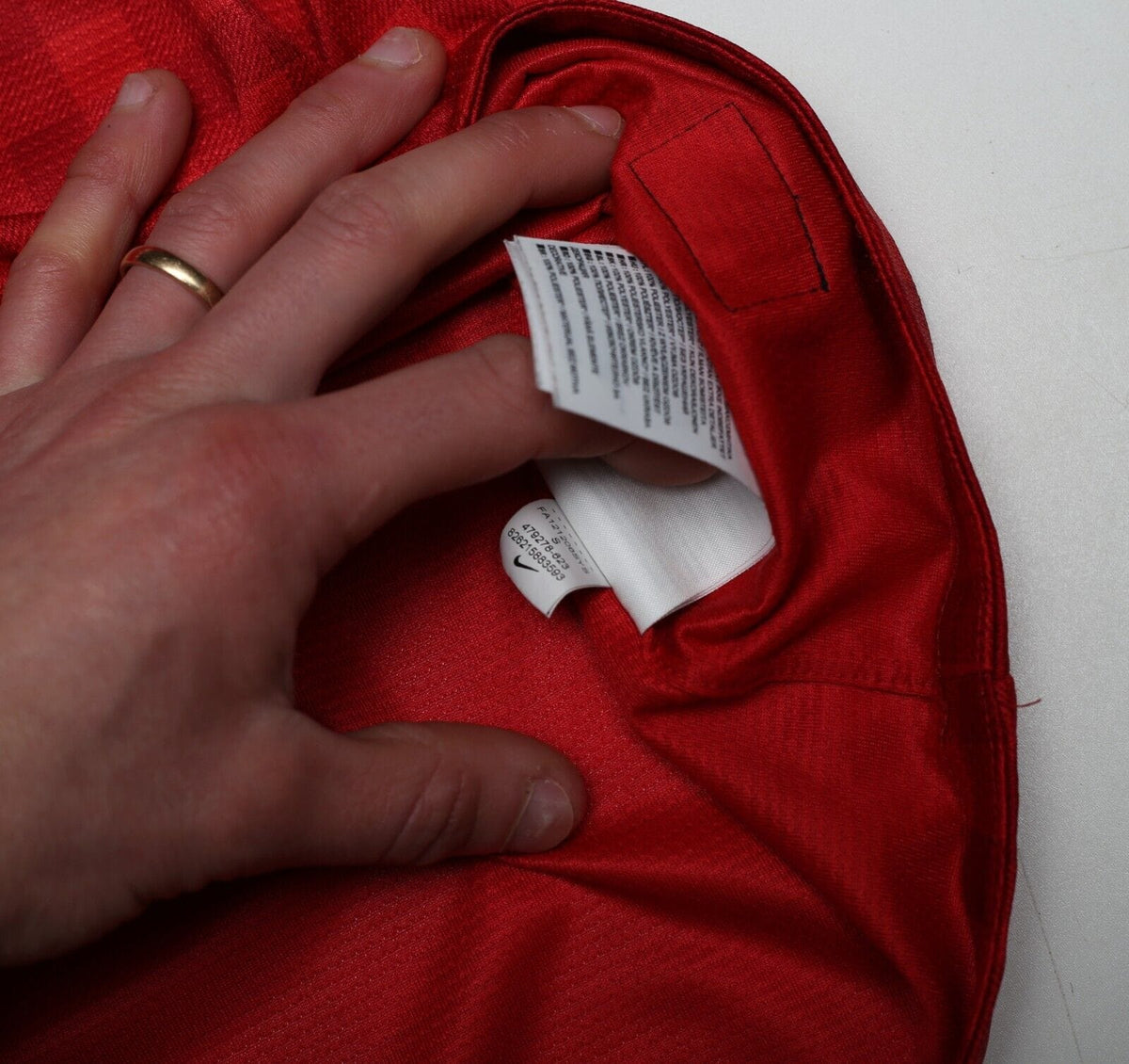 2012/13 VAN PERSIE #20 Manchester United Vintage Nike Home Football Shirt (S)