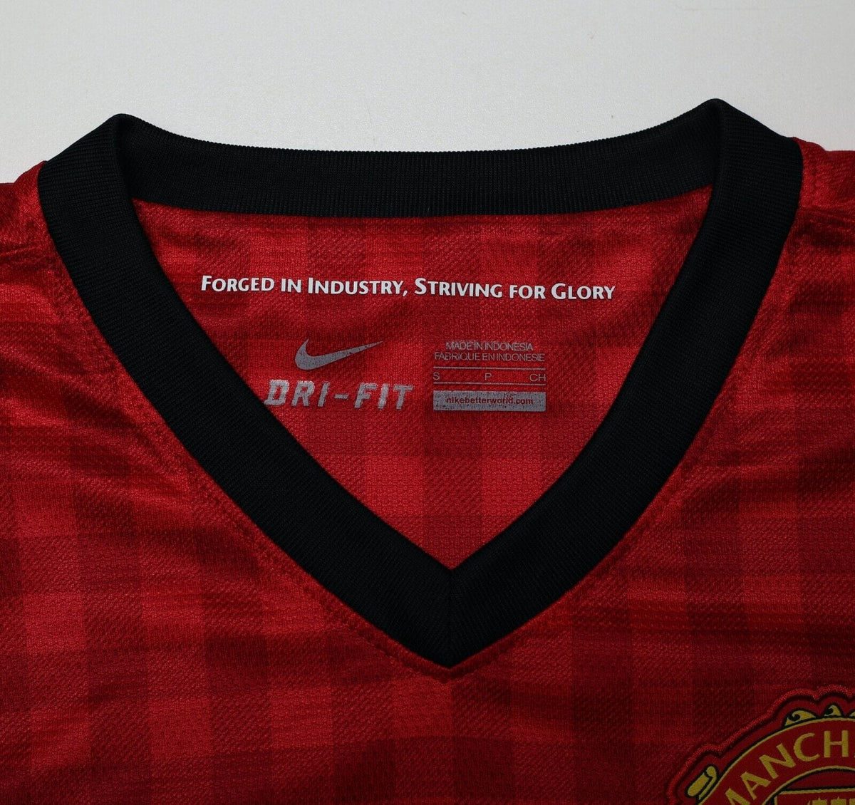 2012/13 VAN PERSIE #20 Manchester United Vintage Nike Home Football Shirt (S)