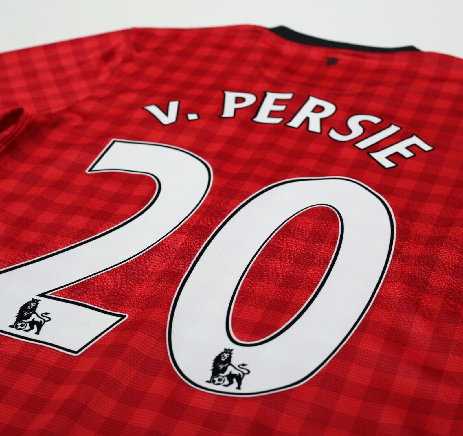 2012/13 VAN PERSIE #20 Manchester United Vintage Nike Home Football Shirt (S)
