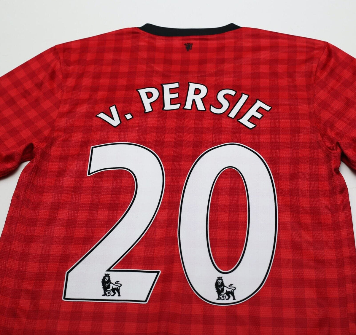 2012/13 VAN PERSIE #20 Manchester United Vintage Nike Home Football Shirt (S)