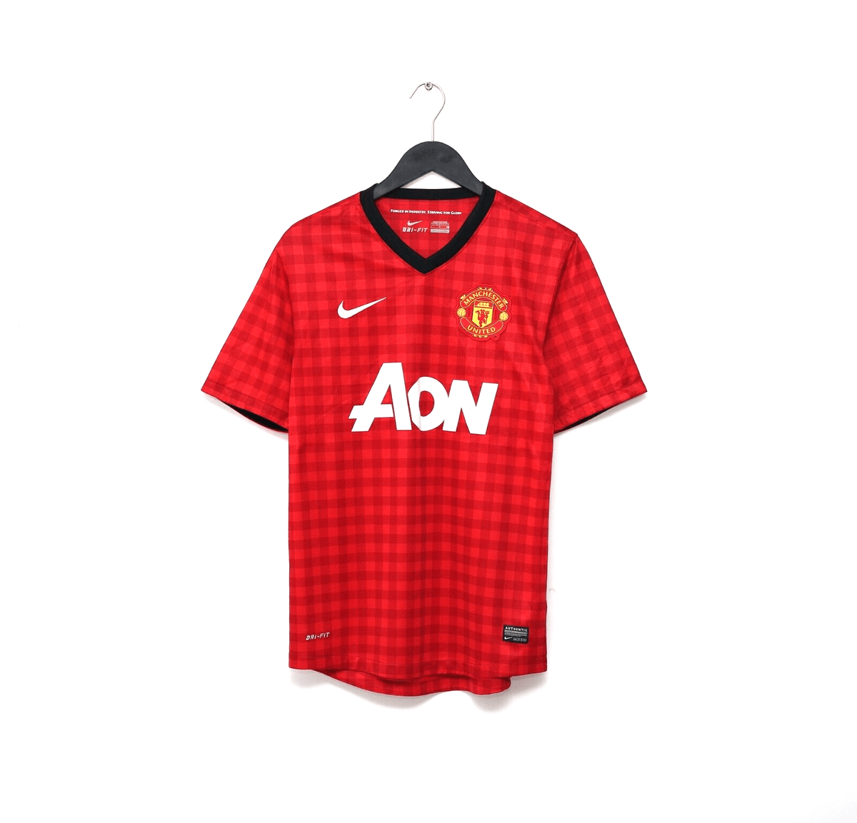 2012/13 VAN PERSIE #20 Manchester United Vintage Nike Home Football Shirt (S)