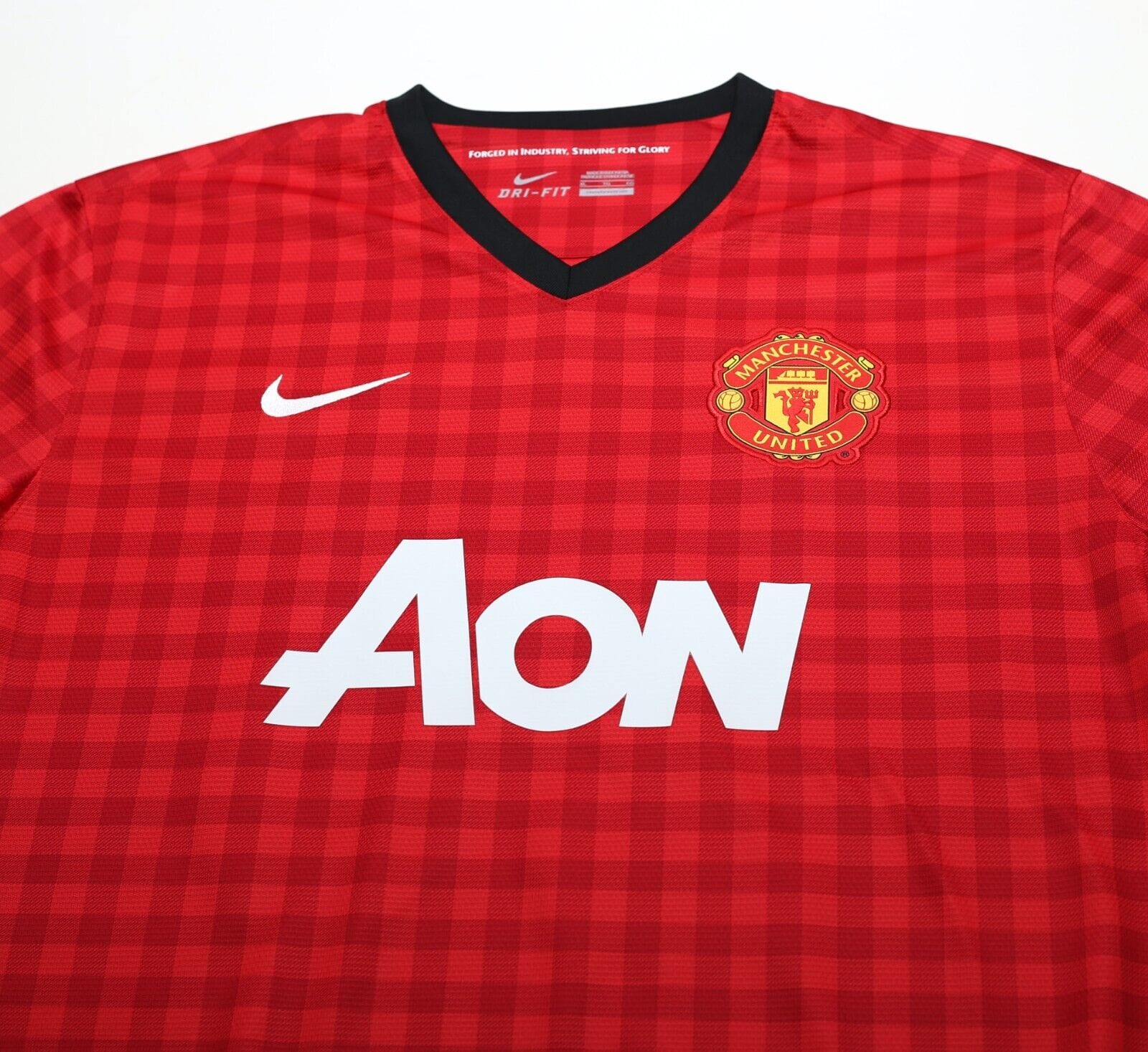 2012/13 VAN PERSIE #20 Manchester United Vintage Nike Home Football Shirt (XL)