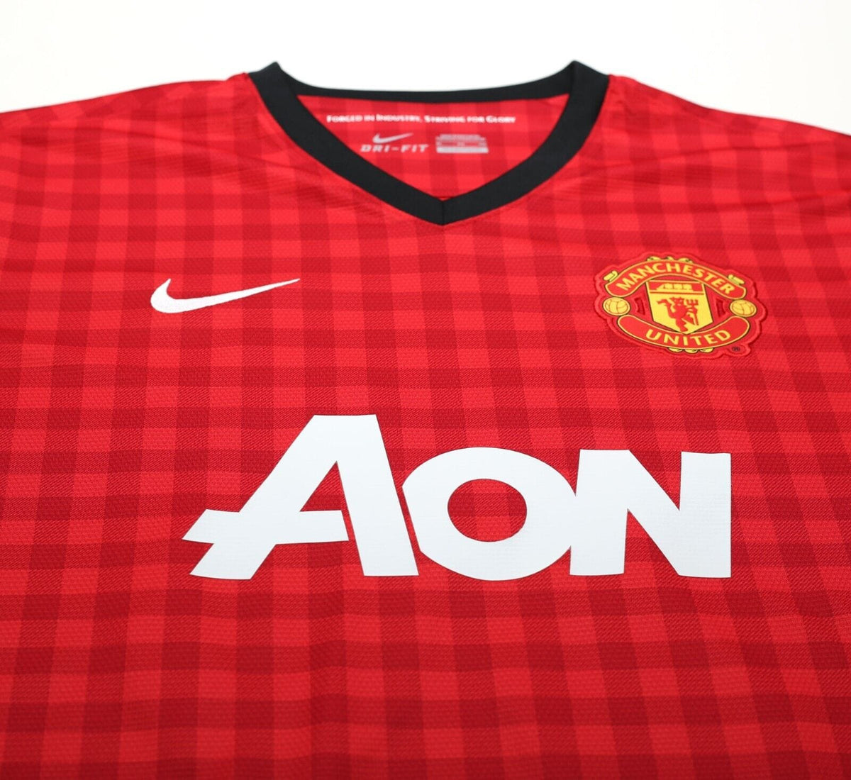 2012/13 VAN PERSIE #20 Manchester United Vintage Nike Home Football Shirt (XL)