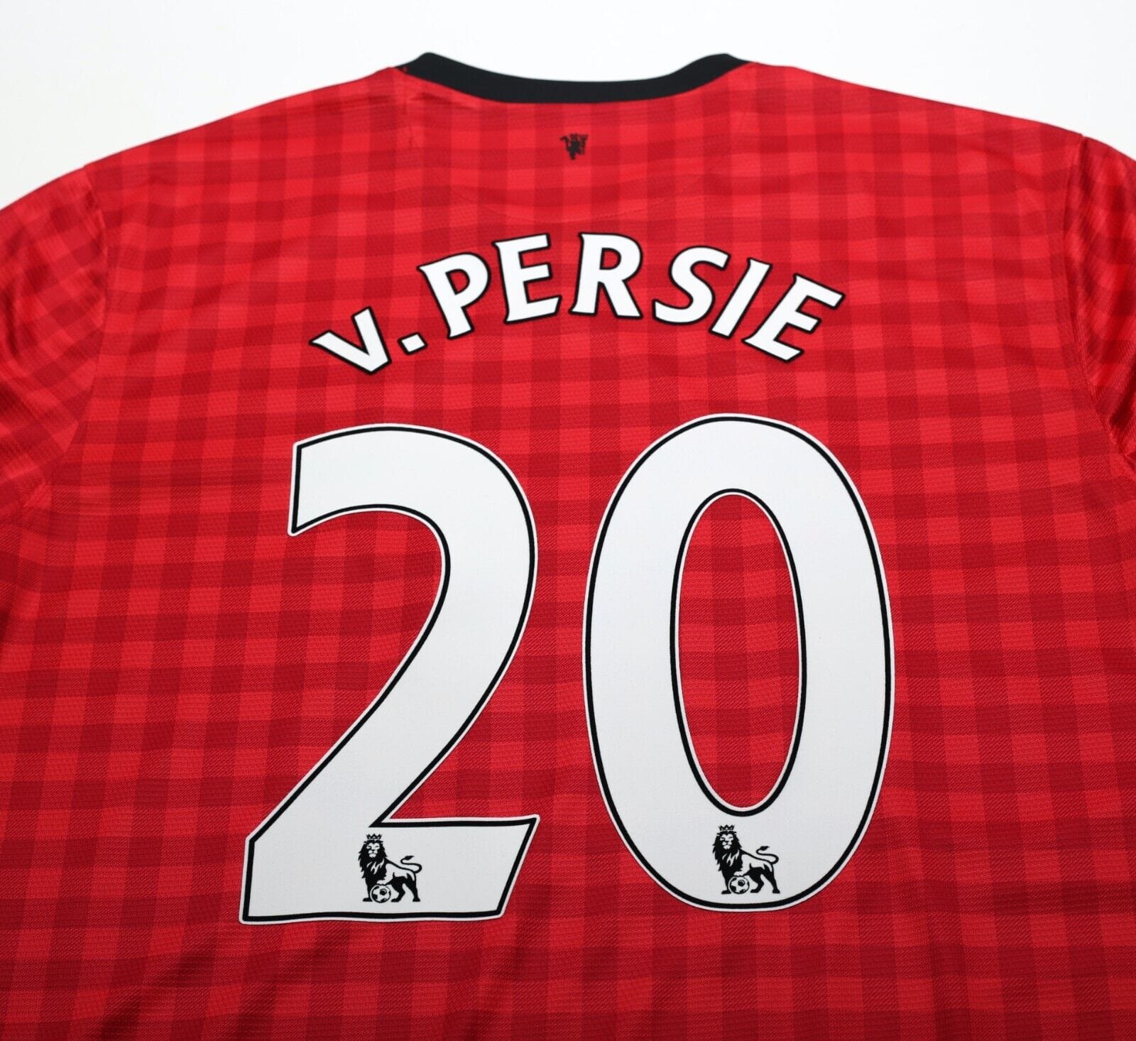 2012/13 VAN PERSIE #20 Manchester United Vintage Nike Home Football Shirt (XL)