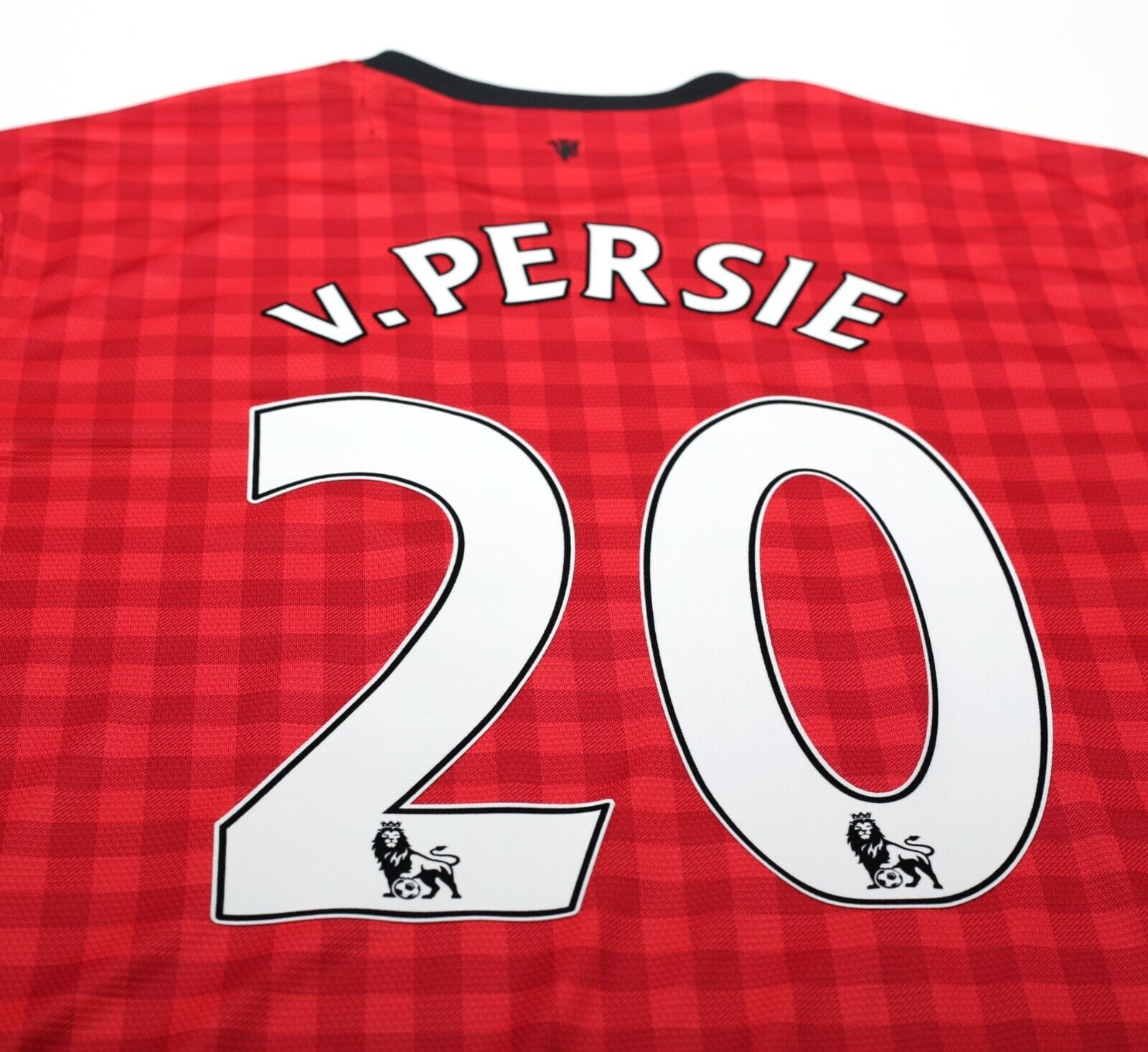 2012/13 VAN PERSIE #20 Manchester United Vintage Nike Home Football Shirt (XL)