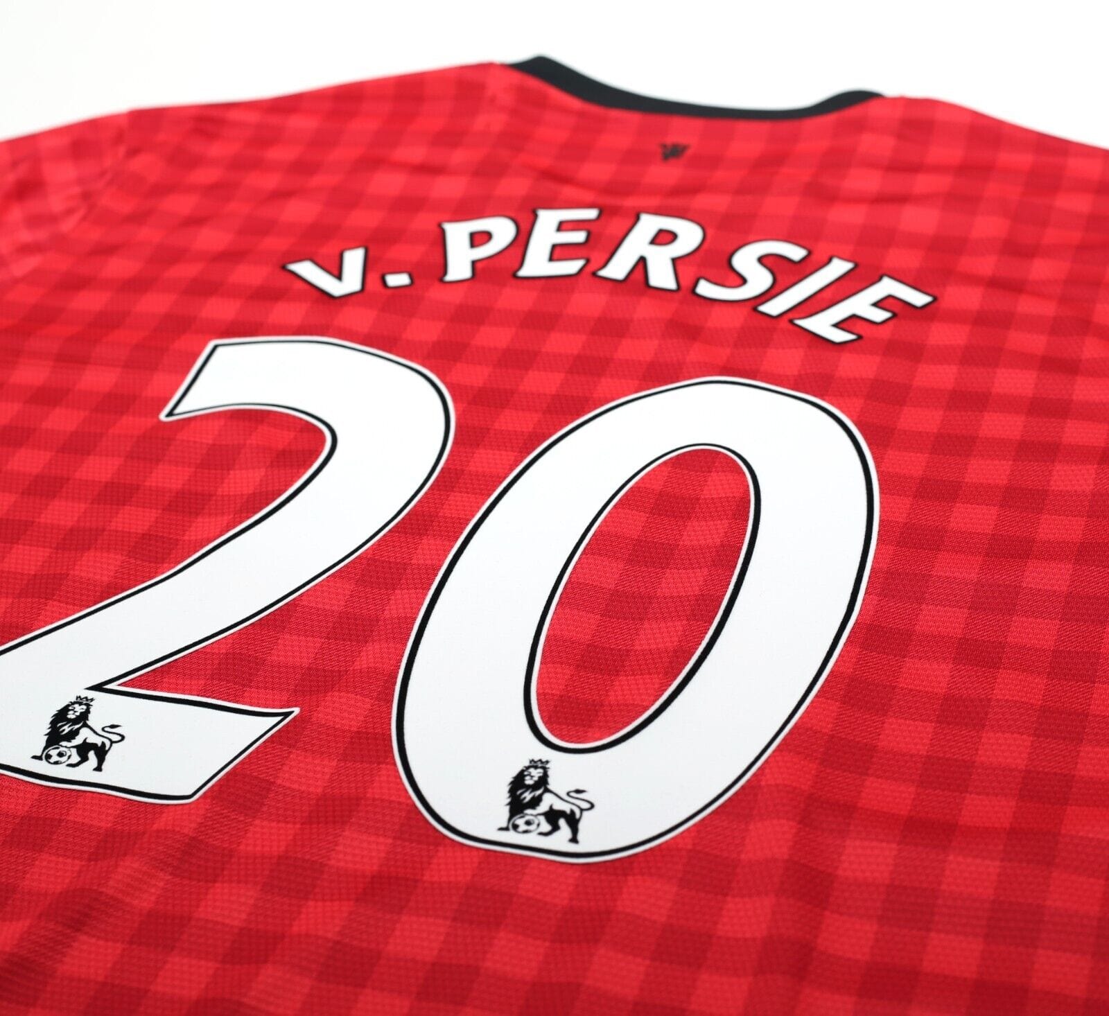 2012/13 VAN PERSIE #20 Manchester United Vintage Nike Home Football Shirt (XL)