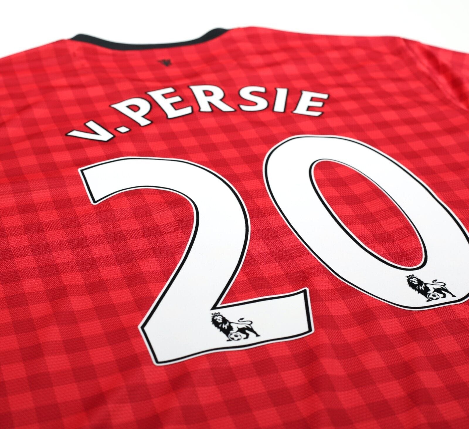 2012/13 VAN PERSIE #20 Manchester United Vintage Nike Home Football Shirt (XL)