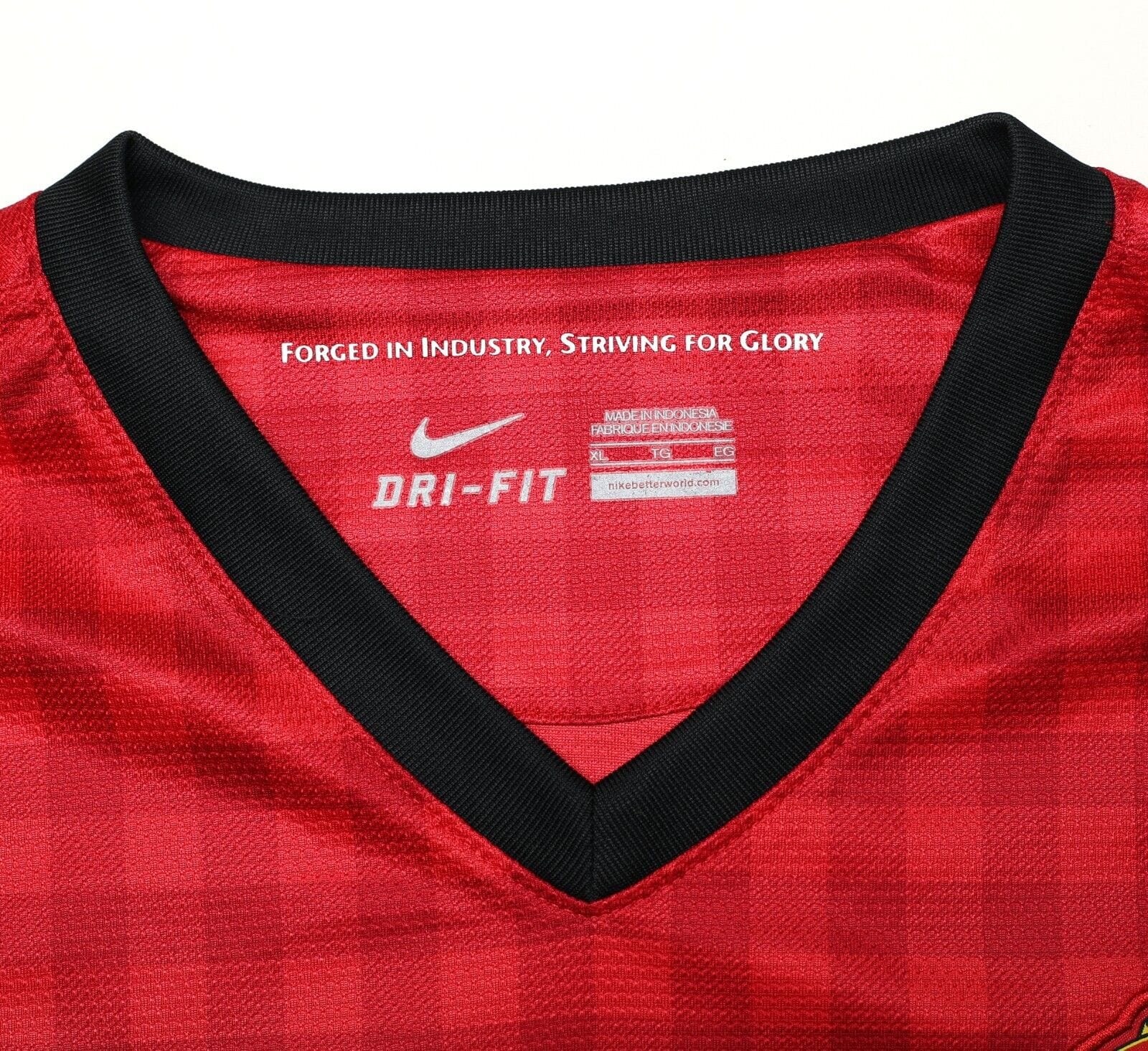 2012/13 VAN PERSIE #20 Manchester United Vintage Nike Home Football Shirt (XL)