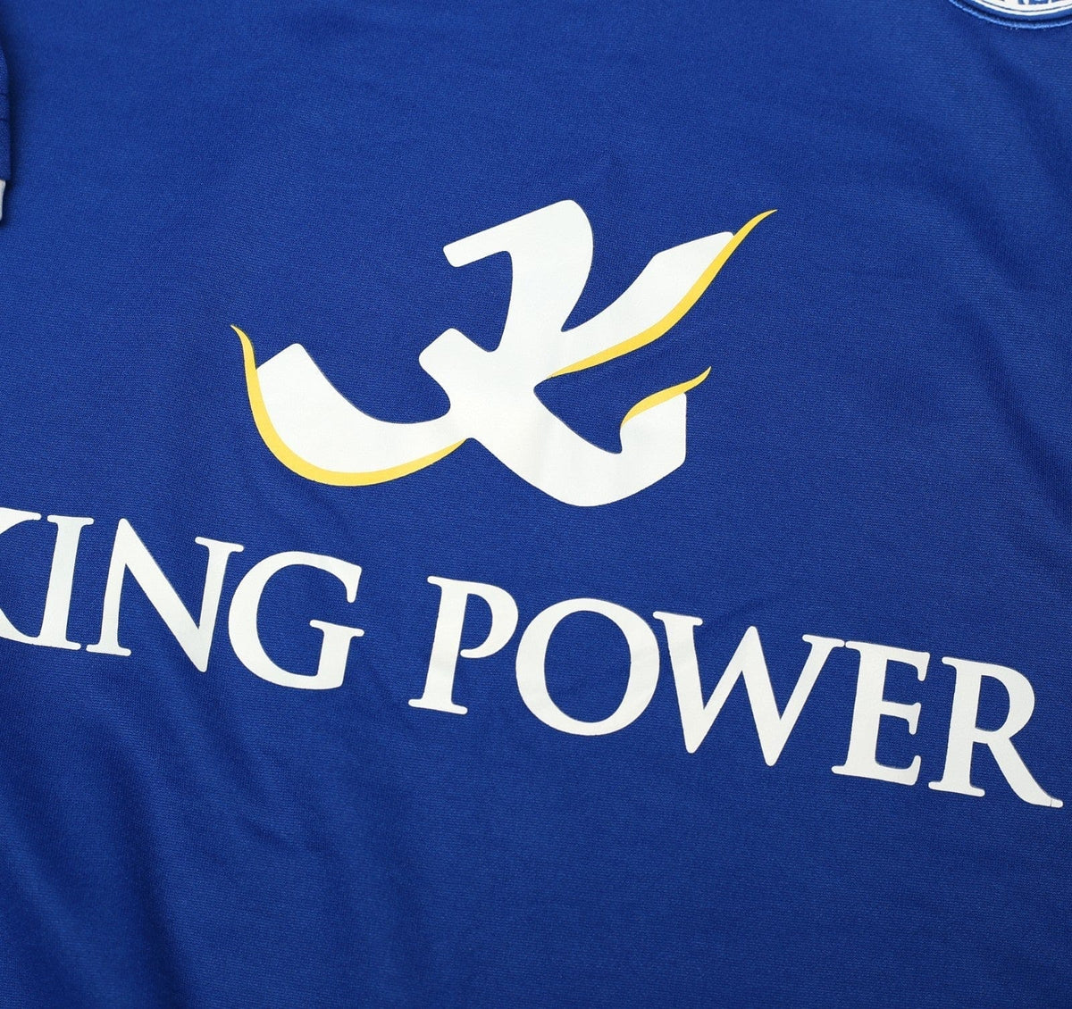 2012/13 VARDY #9 Leicester City Vintage PUMA Home Football Shirt (M)