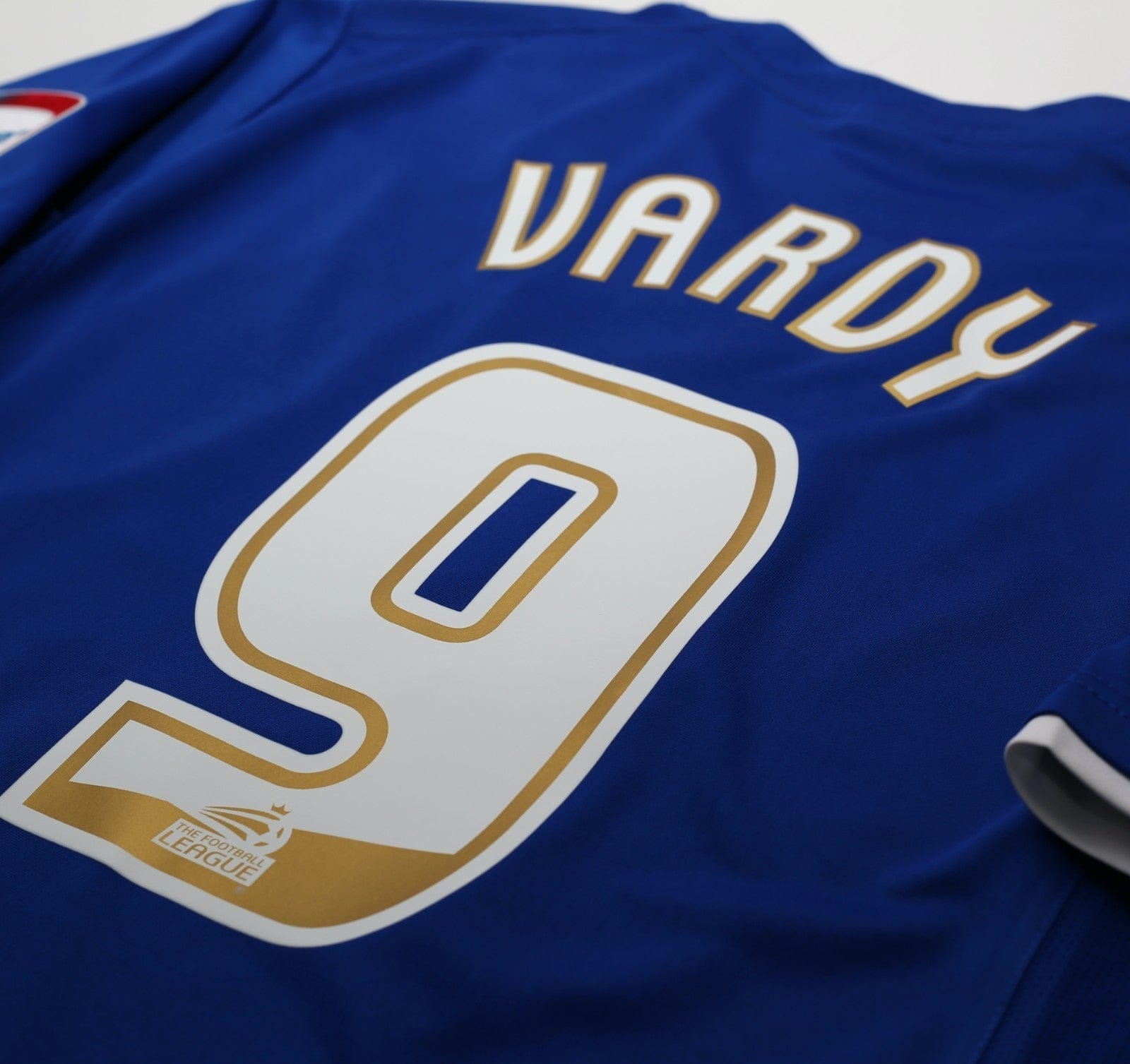2012/13 VARDY #9 Leicester City Vintage PUMA Home Football Shirt (M)