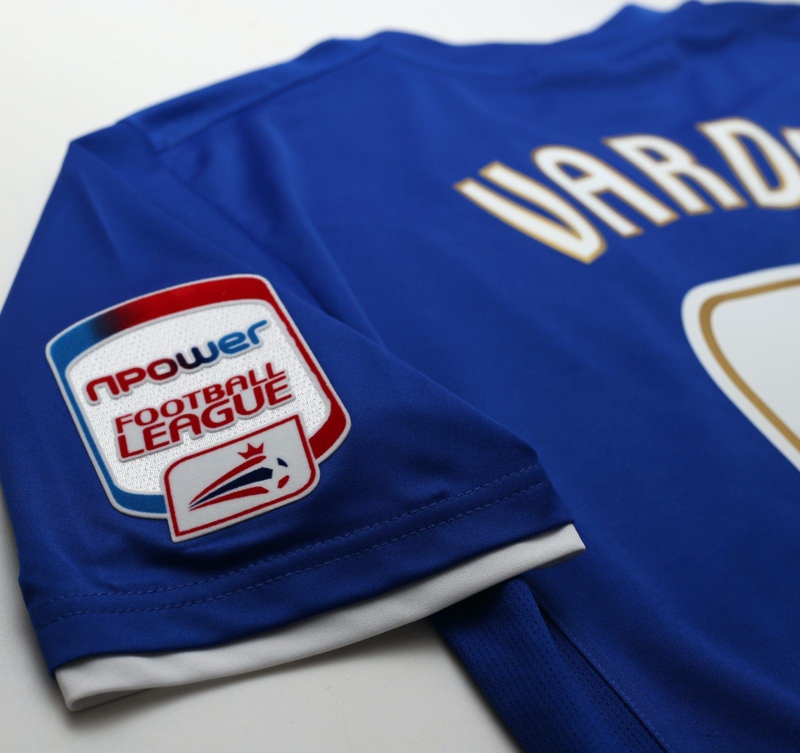 2012/13 VARDY #9 Leicester City Vintage PUMA Home Football Shirt (M)