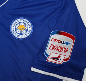 2012/13 VARDY #9 Leicester City Vintage PUMA Home Football Shirt (M)