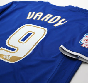 2012/13 VARDY #9 Leicester City Vintage PUMA Home Football Shirt (M)