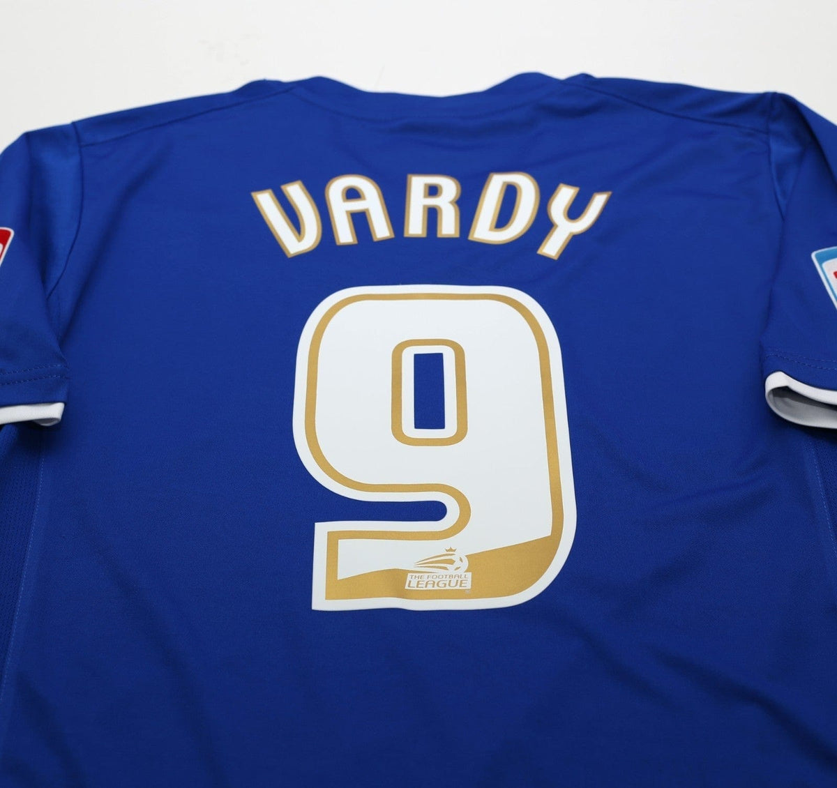 2012/13 VARDY #9 Leicester City Vintage PUMA Home Football Shirt (M)