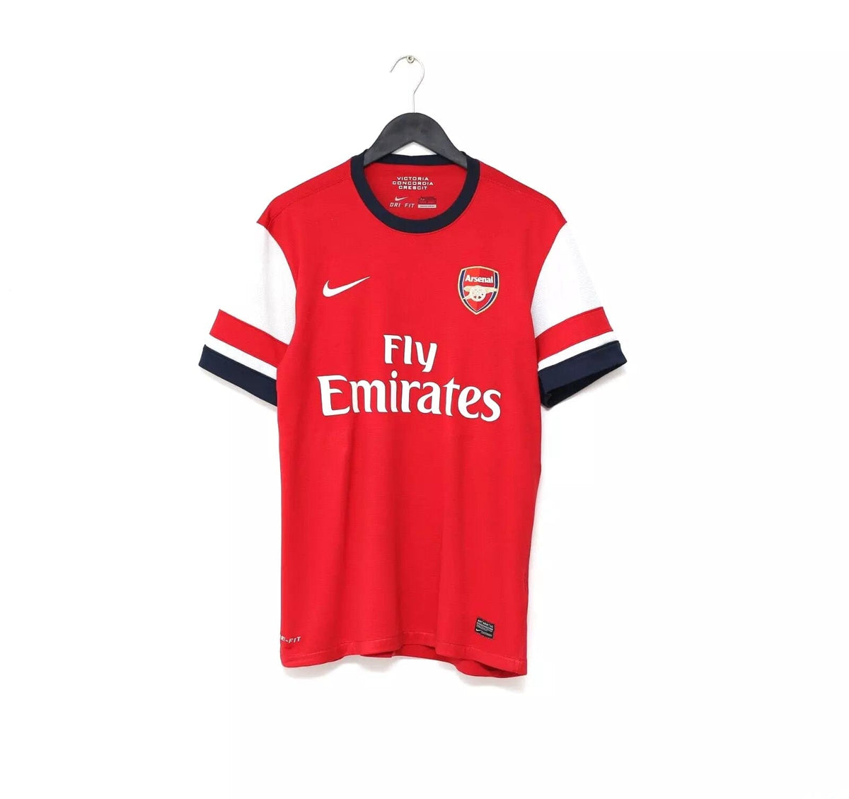 2012/14 ARTETA #8 Arsenal Vintage Nike Home Football Shirt (M)