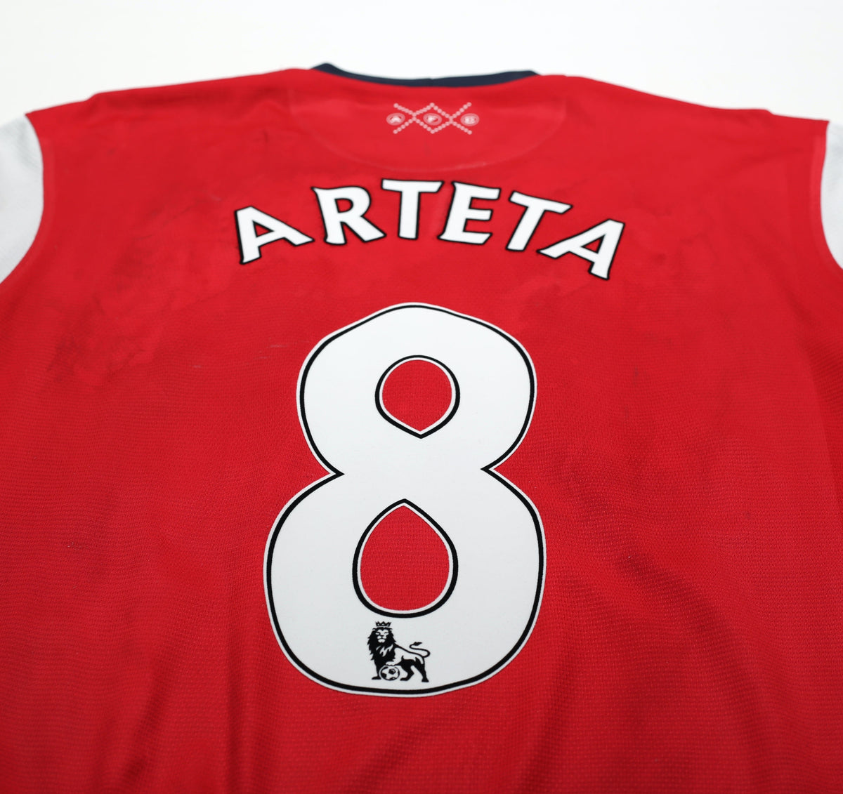 2012/14 ARTETA #8 Arsenal Vintage Nike Home Football Shirt (M)
