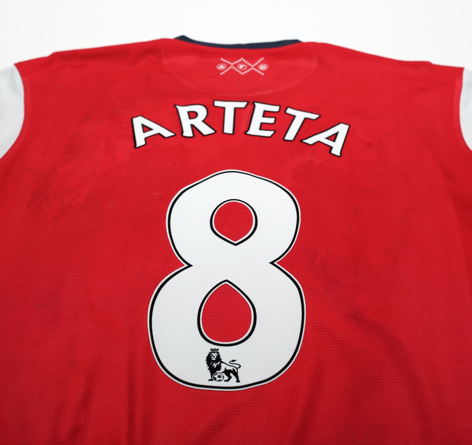 2012/14 ARTETA #8 Arsenal Vintage Nike Home Football Shirt (M)