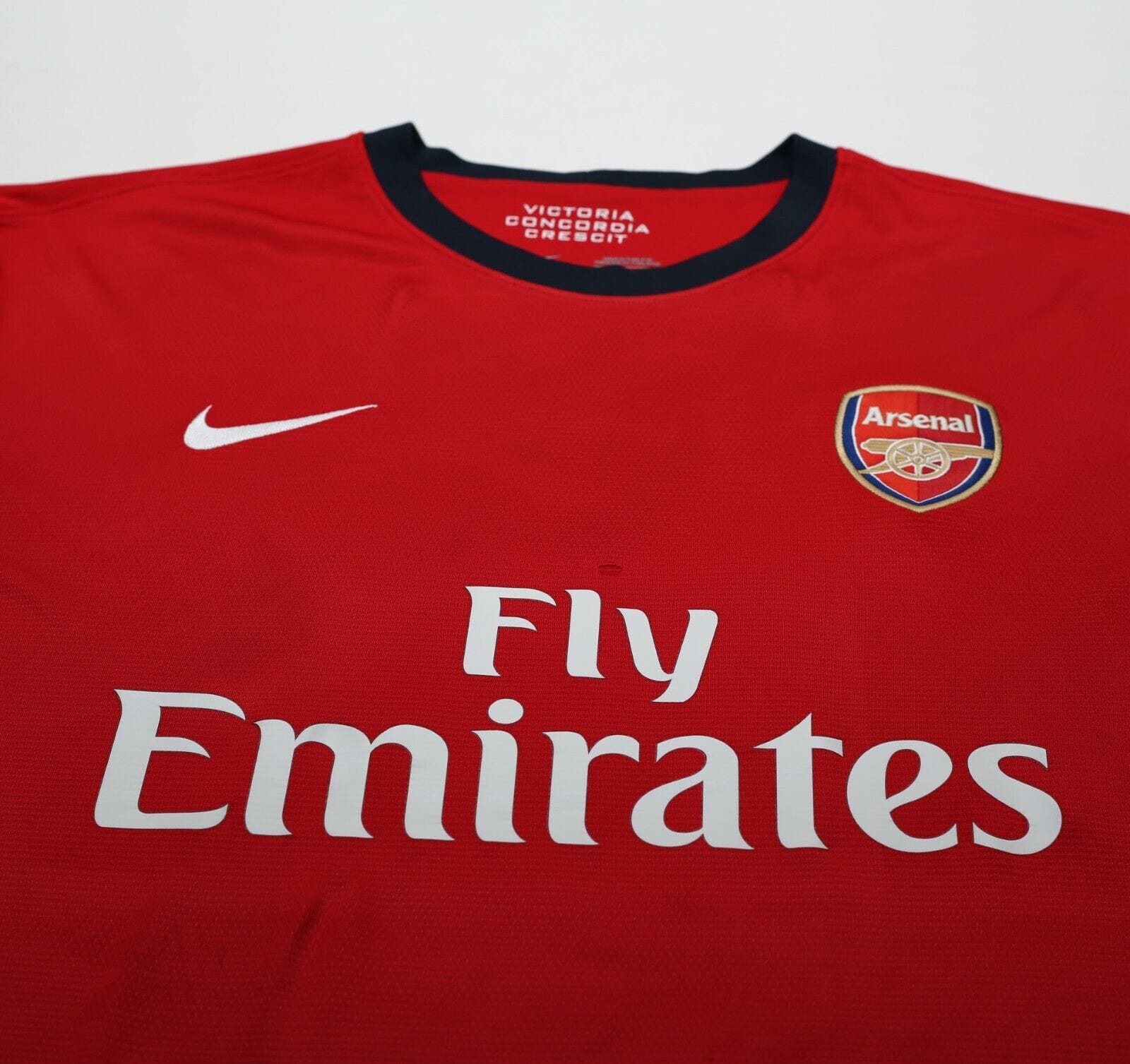 2012/14 S. CAZORLA #19 Arsenal Vintage Nike Home Football Shirt Jersey (XL)