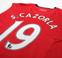 2012/14 S. CAZORLA #19 Arsenal Vintage Nike Home Football Shirt Jersey (XL)