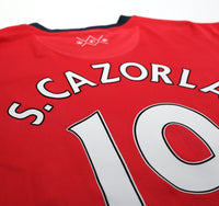 2012/14 S. CAZORLA #19 Arsenal Vintage Nike Home Football Shirt Jersey (XL)