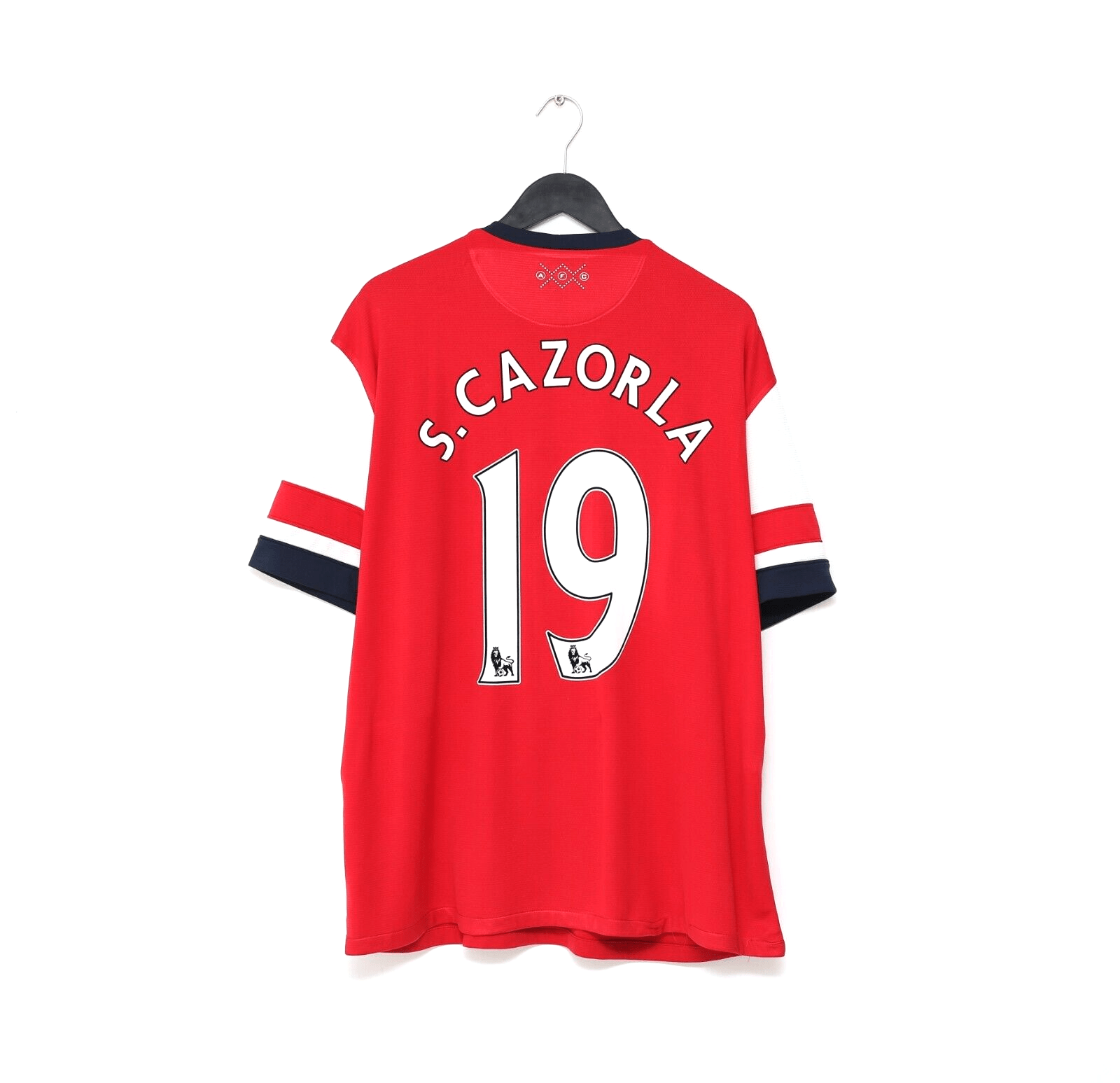 2012/14 S. CAZORLA #19 Arsenal Vintage Nike Home Football Shirt Jersey (XXL)