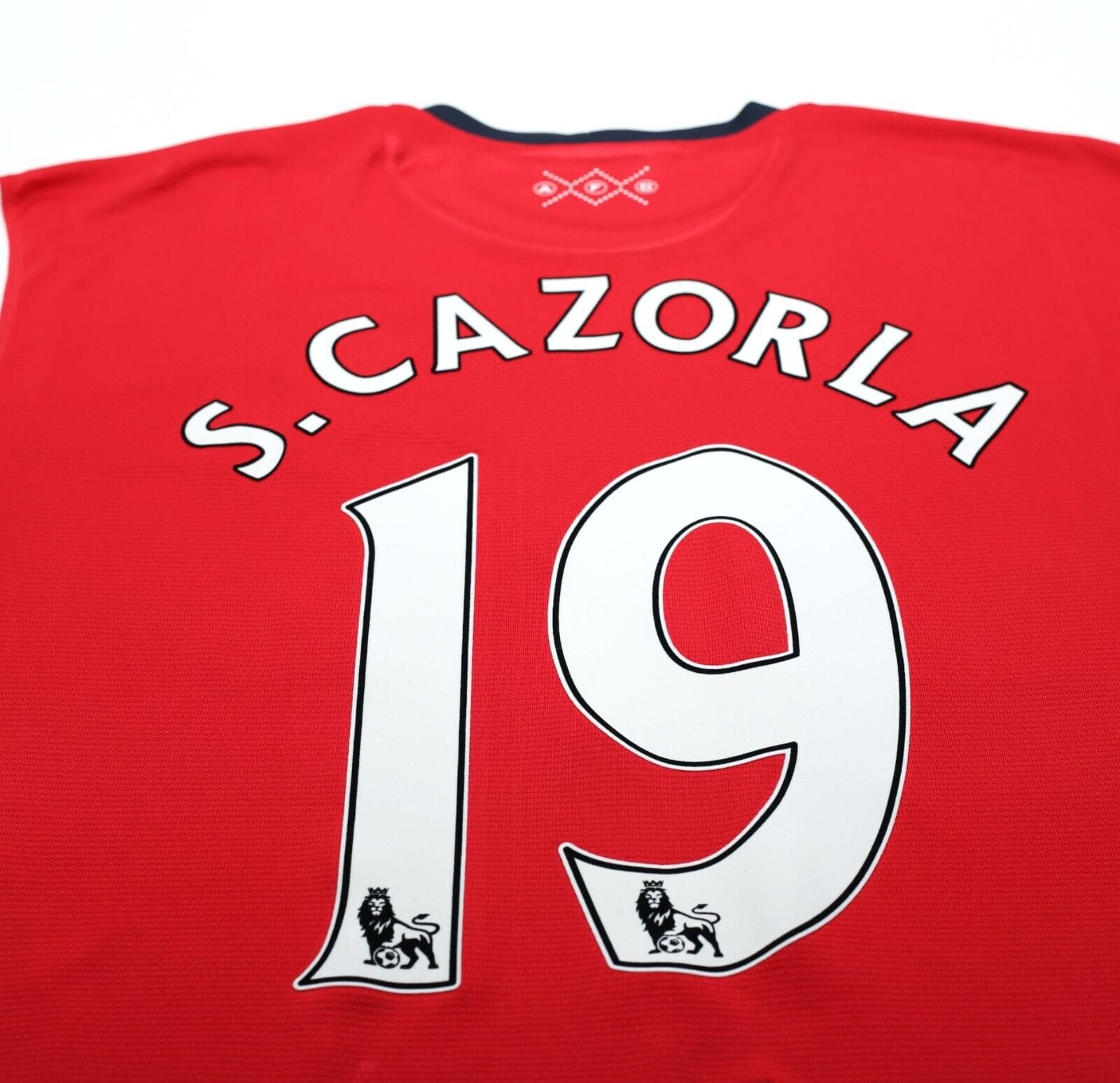 2012/14 S. CAZORLA #19 Arsenal Vintage Nike Home Football Shirt Jersey (XXL)