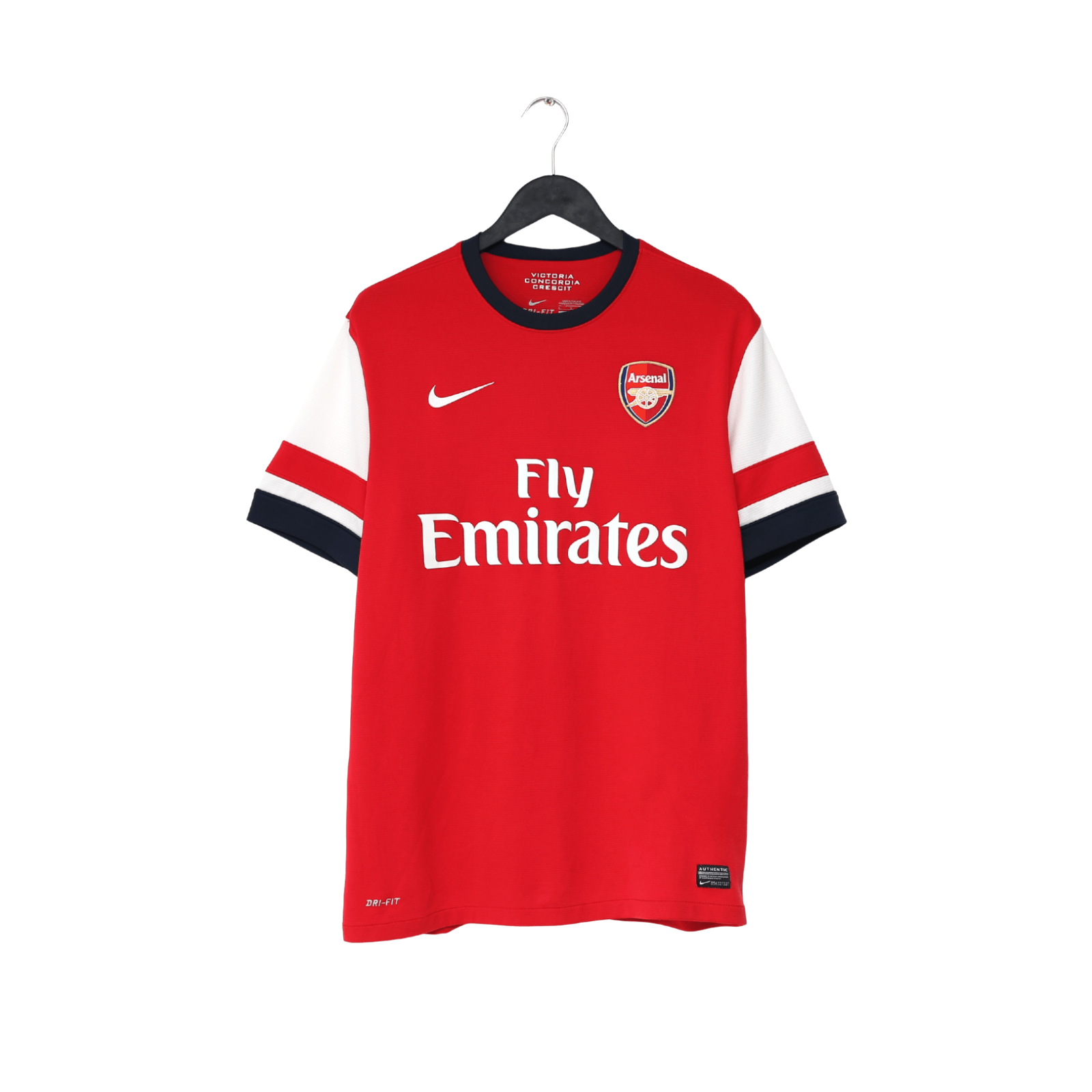 2012/14 S. CAZORLA #19 Arsenal Vintage Nike Home Football Shirt (L)