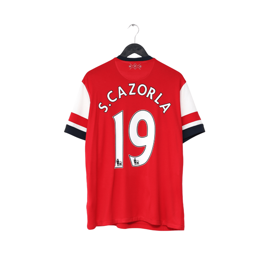 2012/14 S. CAZORLA #19 Arsenal Vintage Nike Home Football Shirt (L)