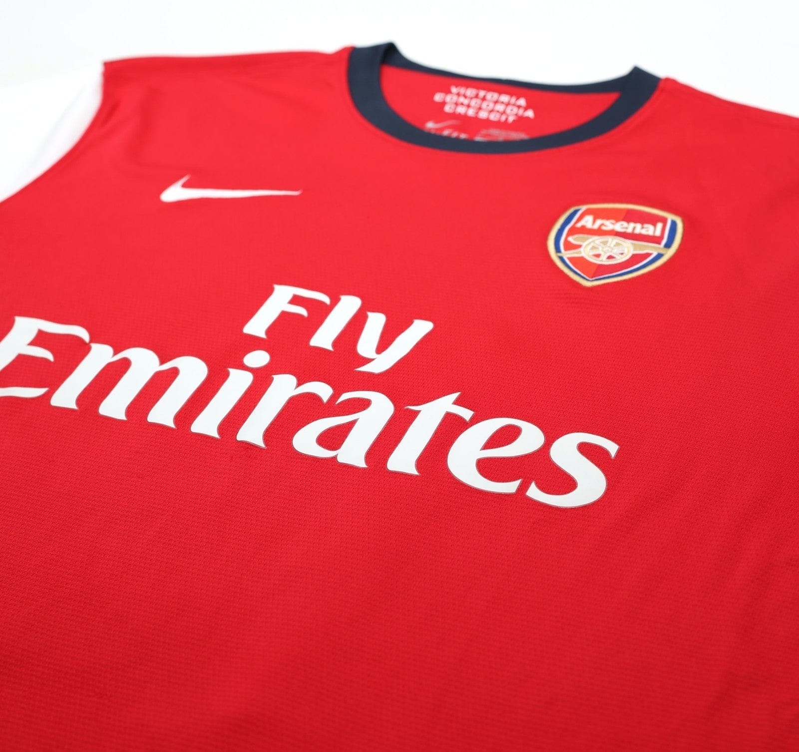 2012/14 S. CAZORLA #19 Arsenal Vintage Nike Home Football Shirt (L)