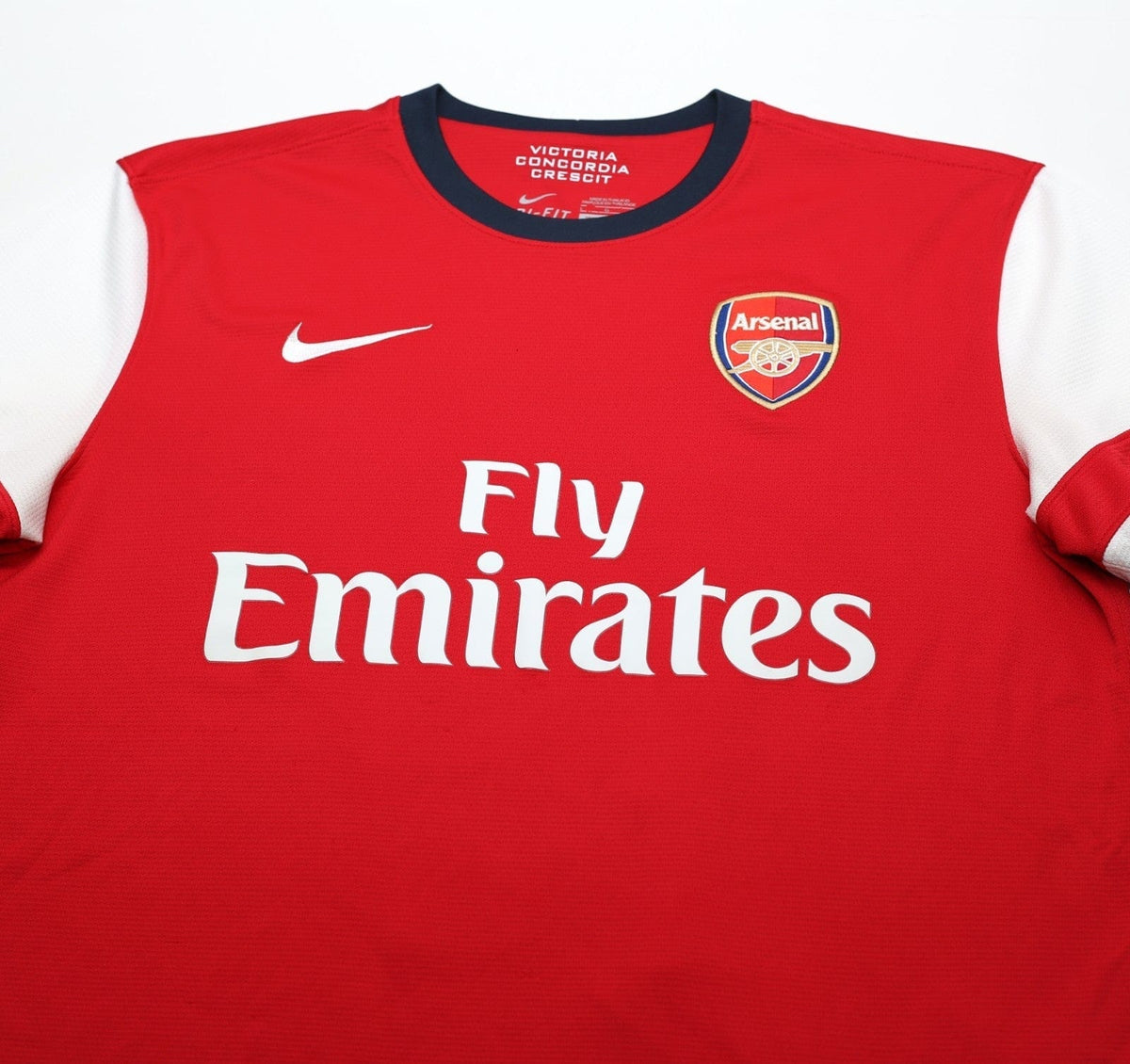 2012/14 S. CAZORLA #19 Arsenal Vintage Nike Home Football Shirt (L)