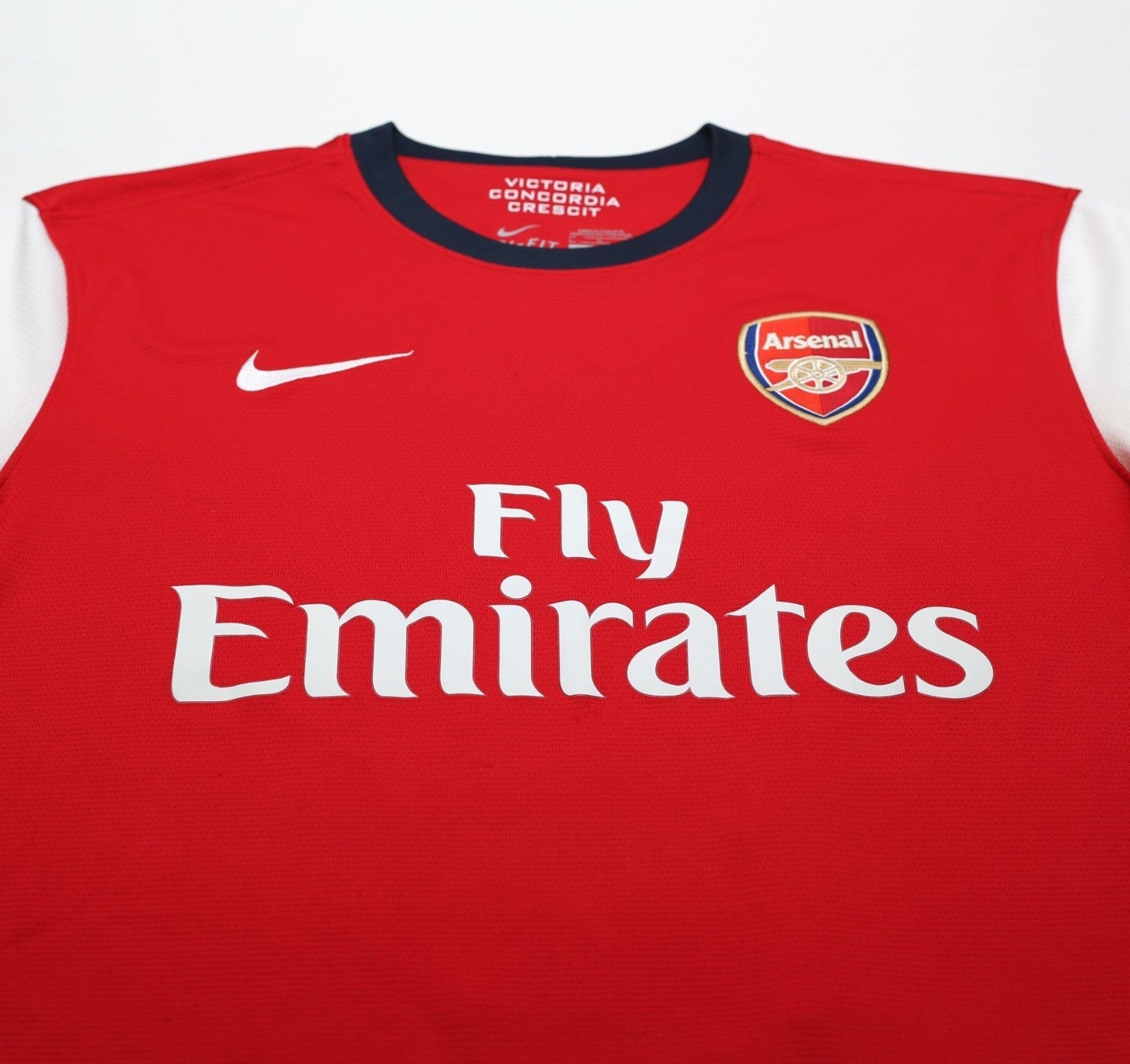 2012/14 S. CAZORLA #19 Arsenal Vintage Nike Home Football Shirt (L)