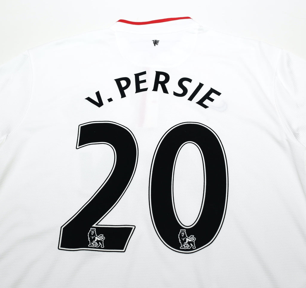 2012/14 VAN PERSIE #20 Manchester United Vintage Nike Away Football Shirt (XL)