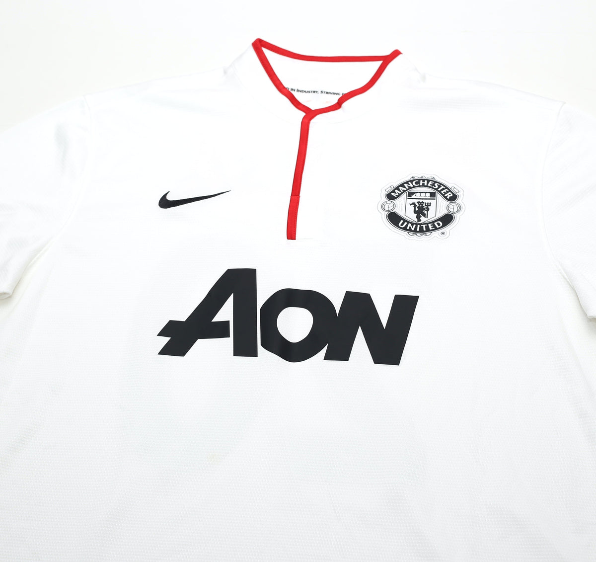 2012/14 VAN PERSIE #20 Manchester United Vintage Nike Away Football Shirt (XL)