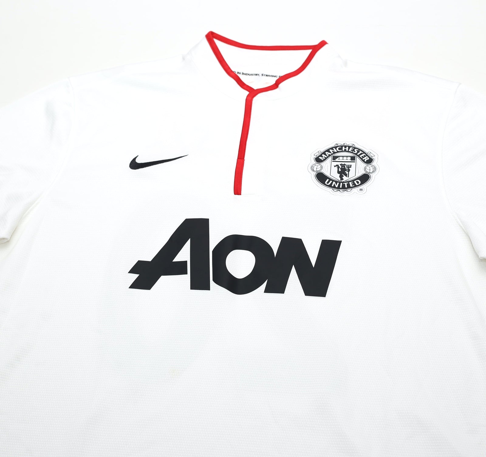 2012/14 VAN PERSIE #20 Manchester United Vintage Nike Away Football Shirt (XL)