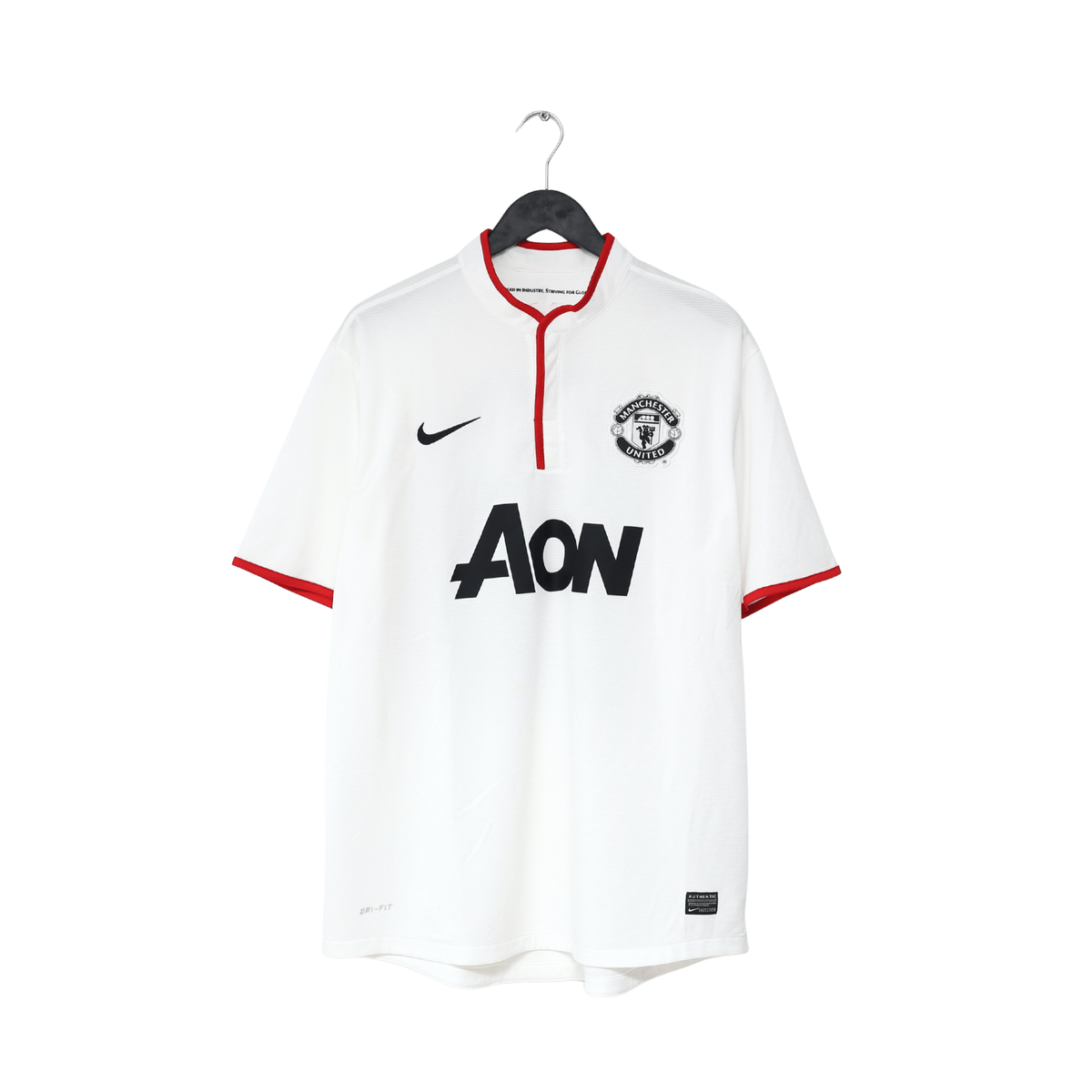 2012/14 VAN PERSIE #20 Manchester United Vintage Nike Away Football Shirt (XL)