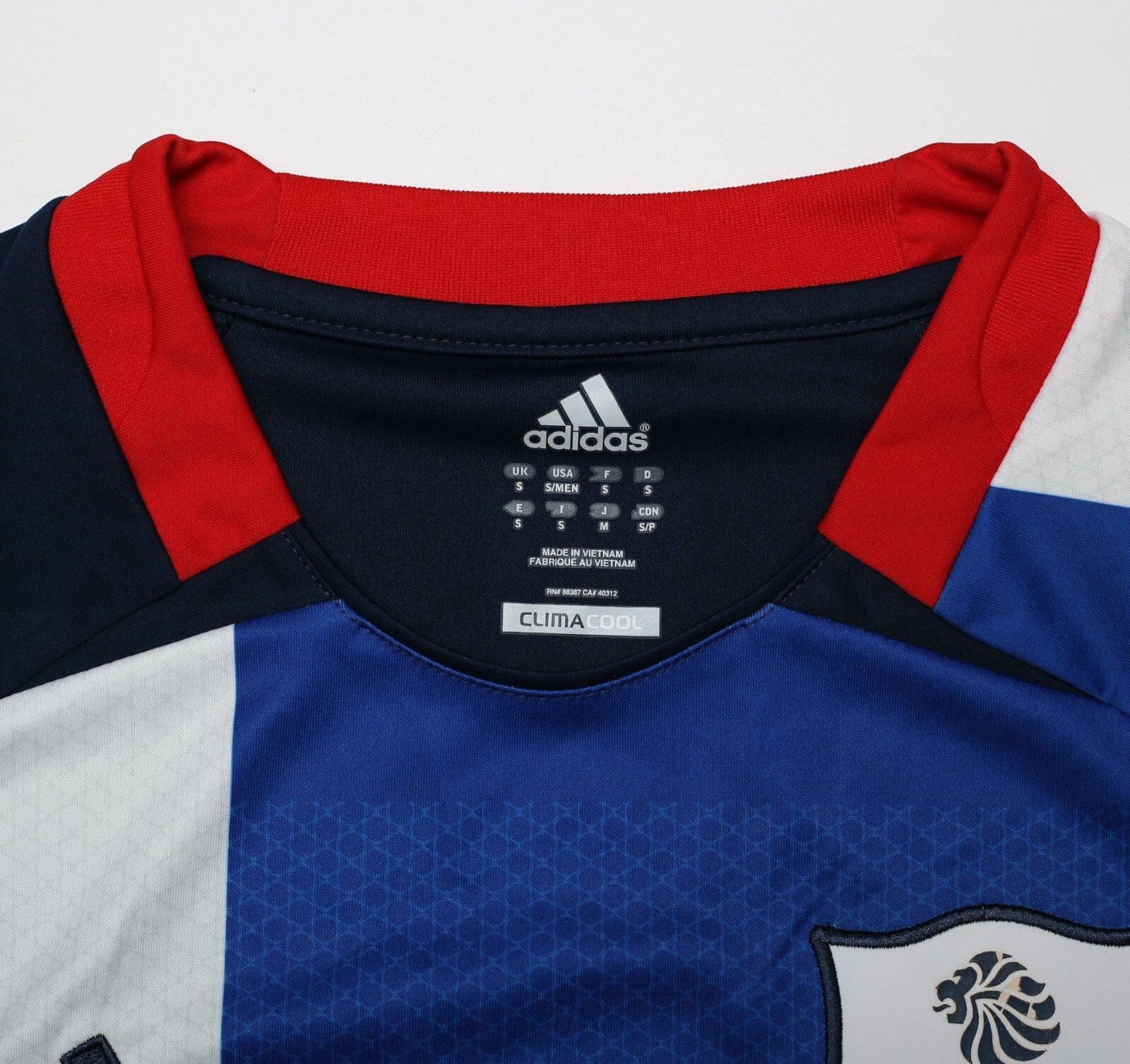 2012 GIGGS #11 Great Britain Vintage adidas Home Football Shirt (S) TEAM GB