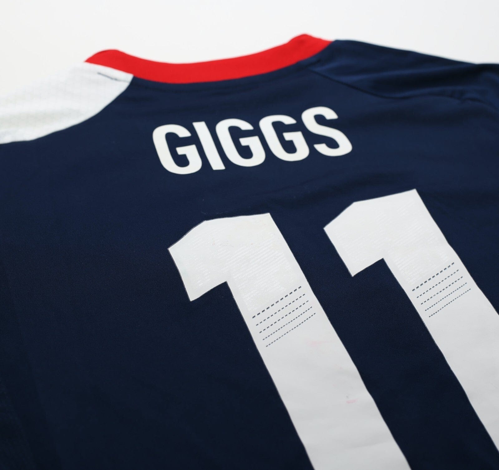 2012 GIGGS #11 Great Britain Vintage adidas Home Football Shirt (S) TEAM GB