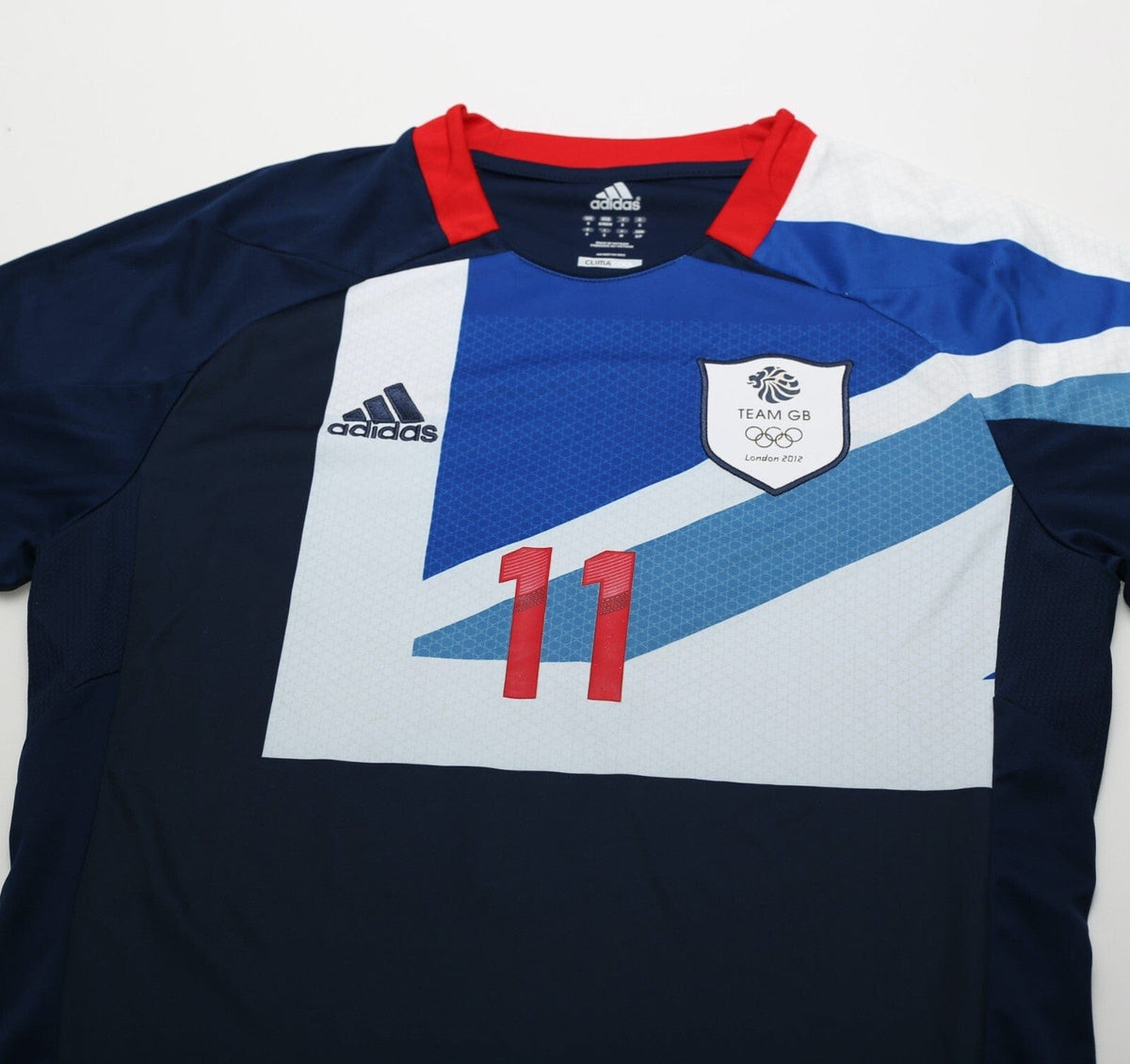 2012 GIGGS #11 Great Britain Vintage adidas Home Football Shirt (S) TEAM GB