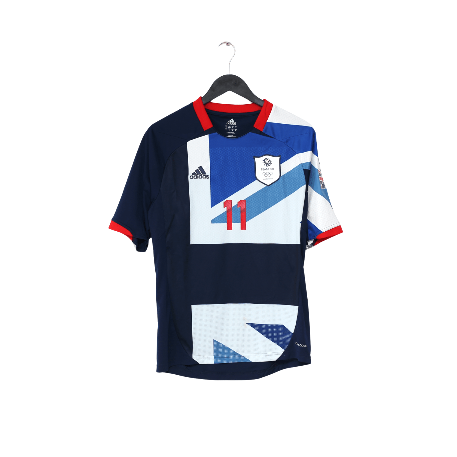 2012 GIGGS #11 Great Britain Vintage adidas Home Football Shirt (S) TEAM GB