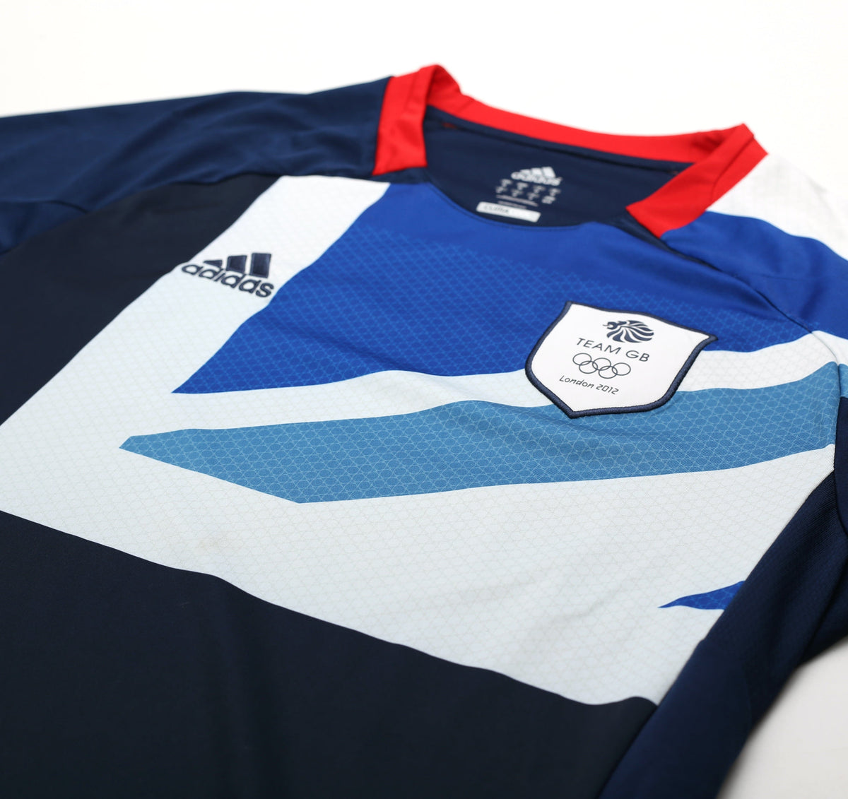 2012 GREAT BRITAIN Vintage adidas Olympic Games Home Football Shirt (M) TEAM GB