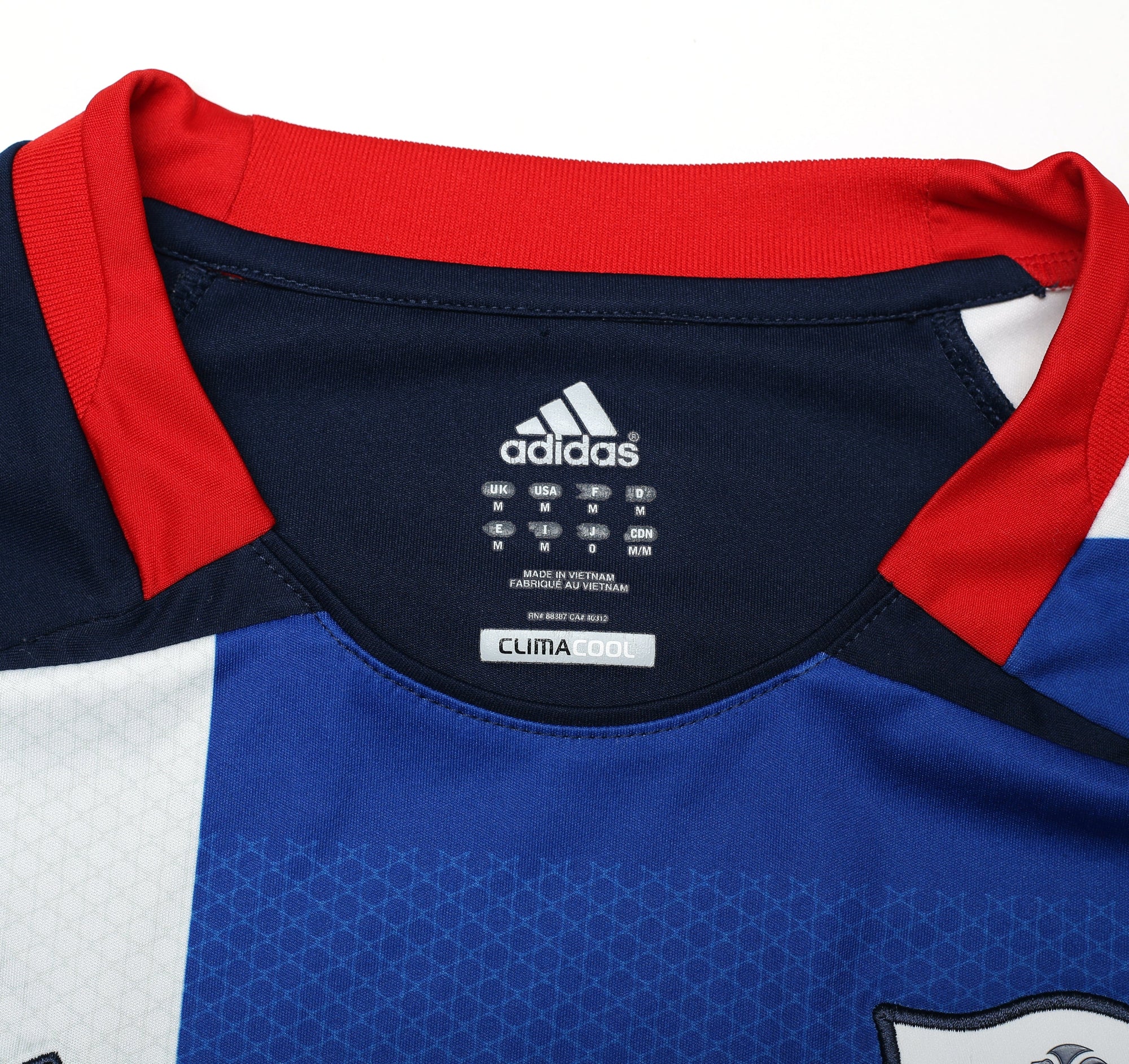 2012 GREAT BRITAIN Vintage adidas Olympic Games Home Football Shirt (M) TEAM GB